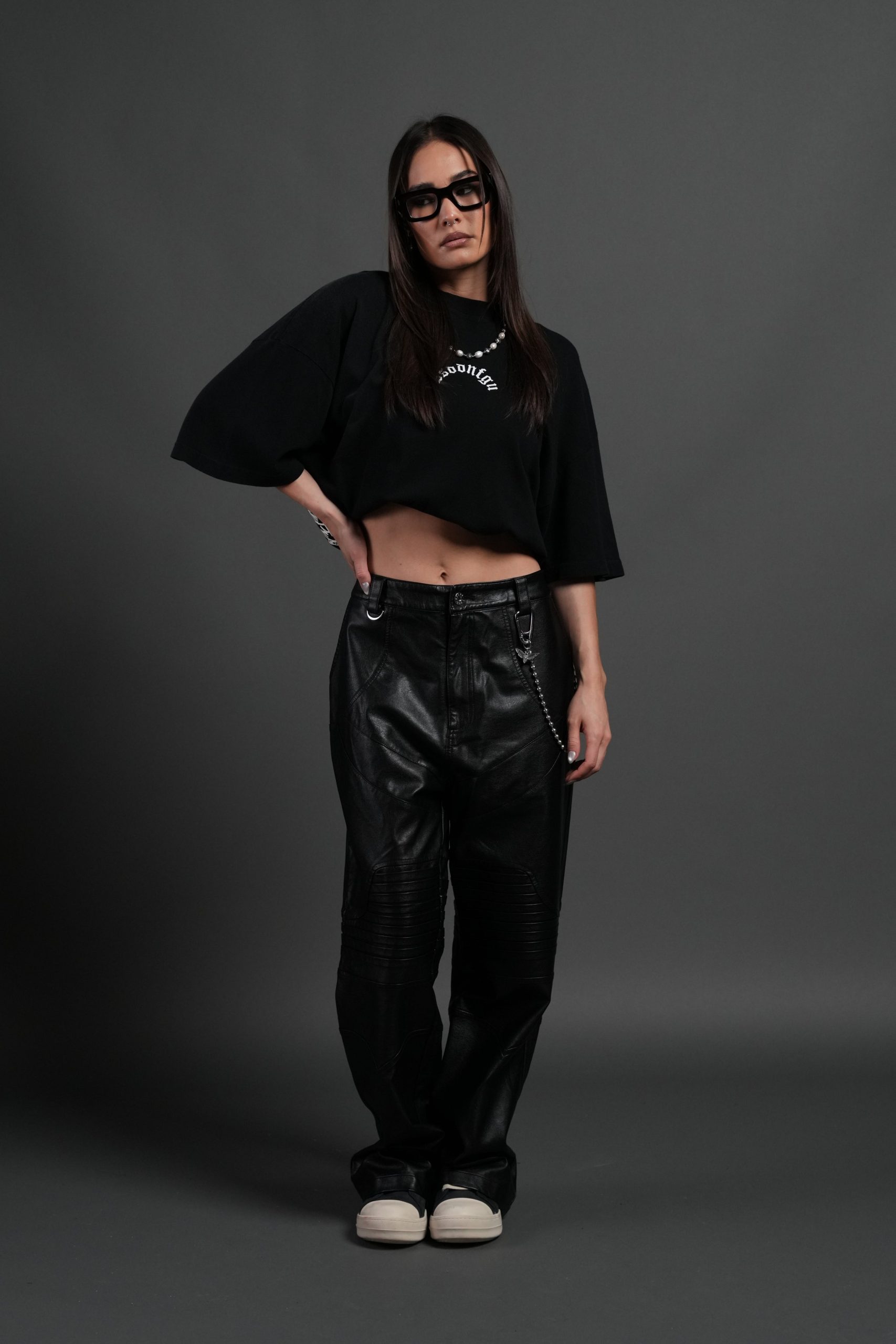 Our Sacrifice Premium Oversized Tee in Black Sun Fade - Image 5