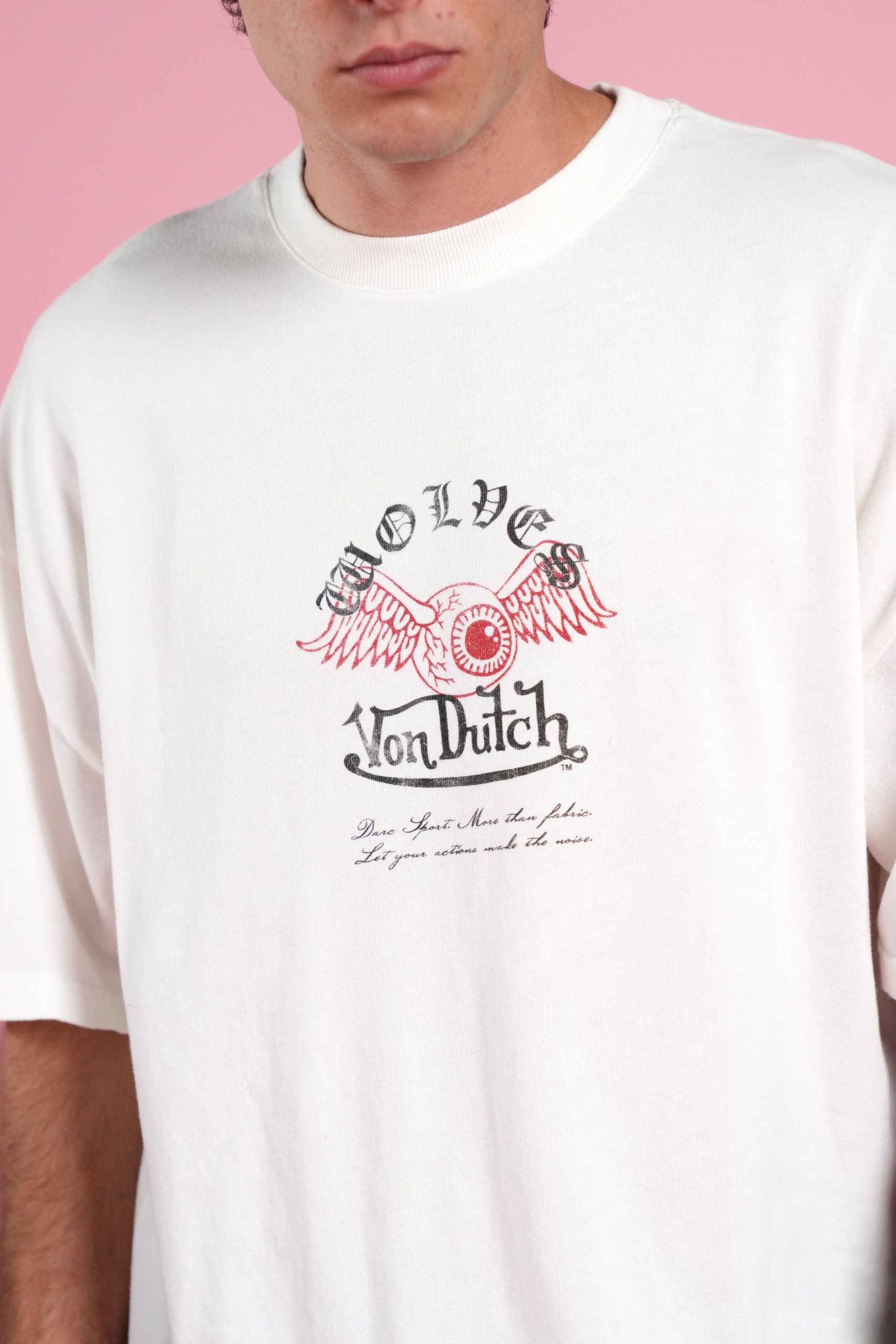 DSVD NFGU Premium Oversized Tee in Cream - Image 7