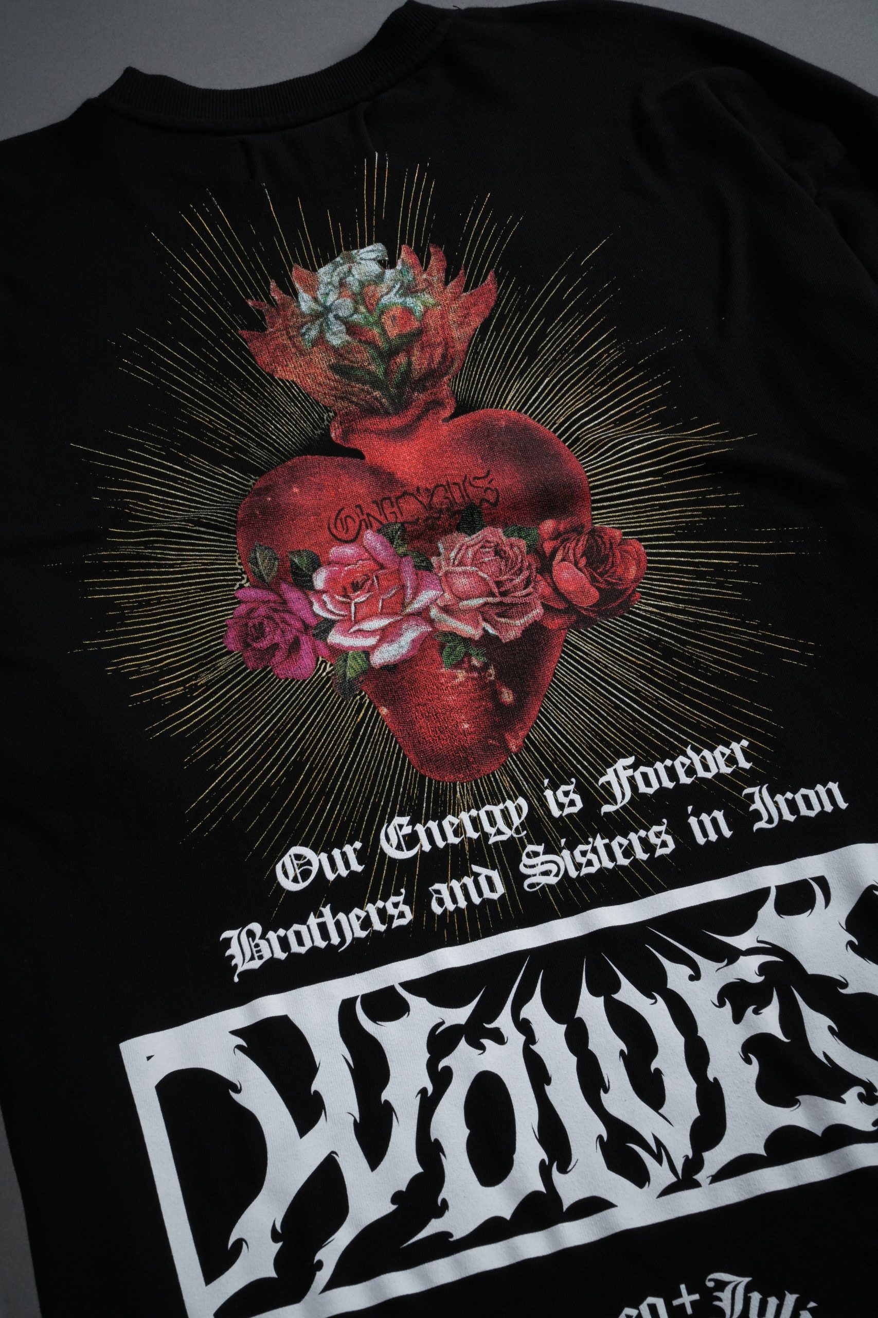 Heart Oath Premium Oversized Tee in Black - Image 11