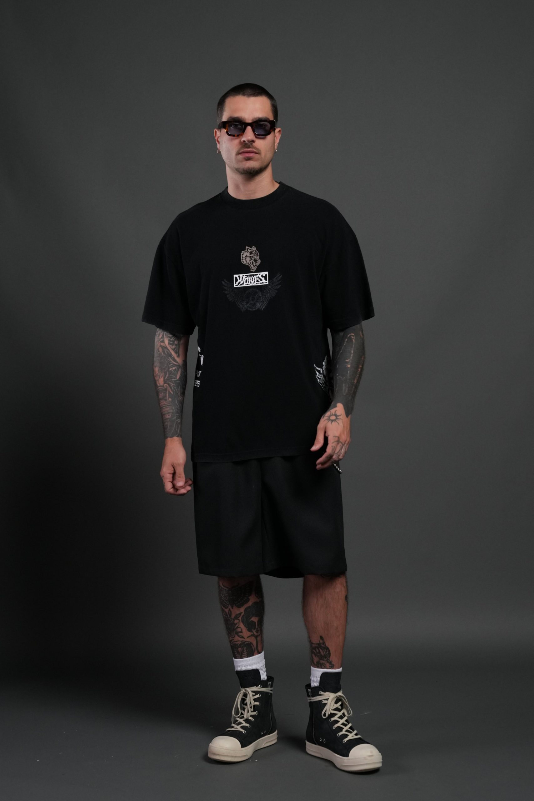 Fearless NFGU Premium Oversized Tee in Black - Image 5