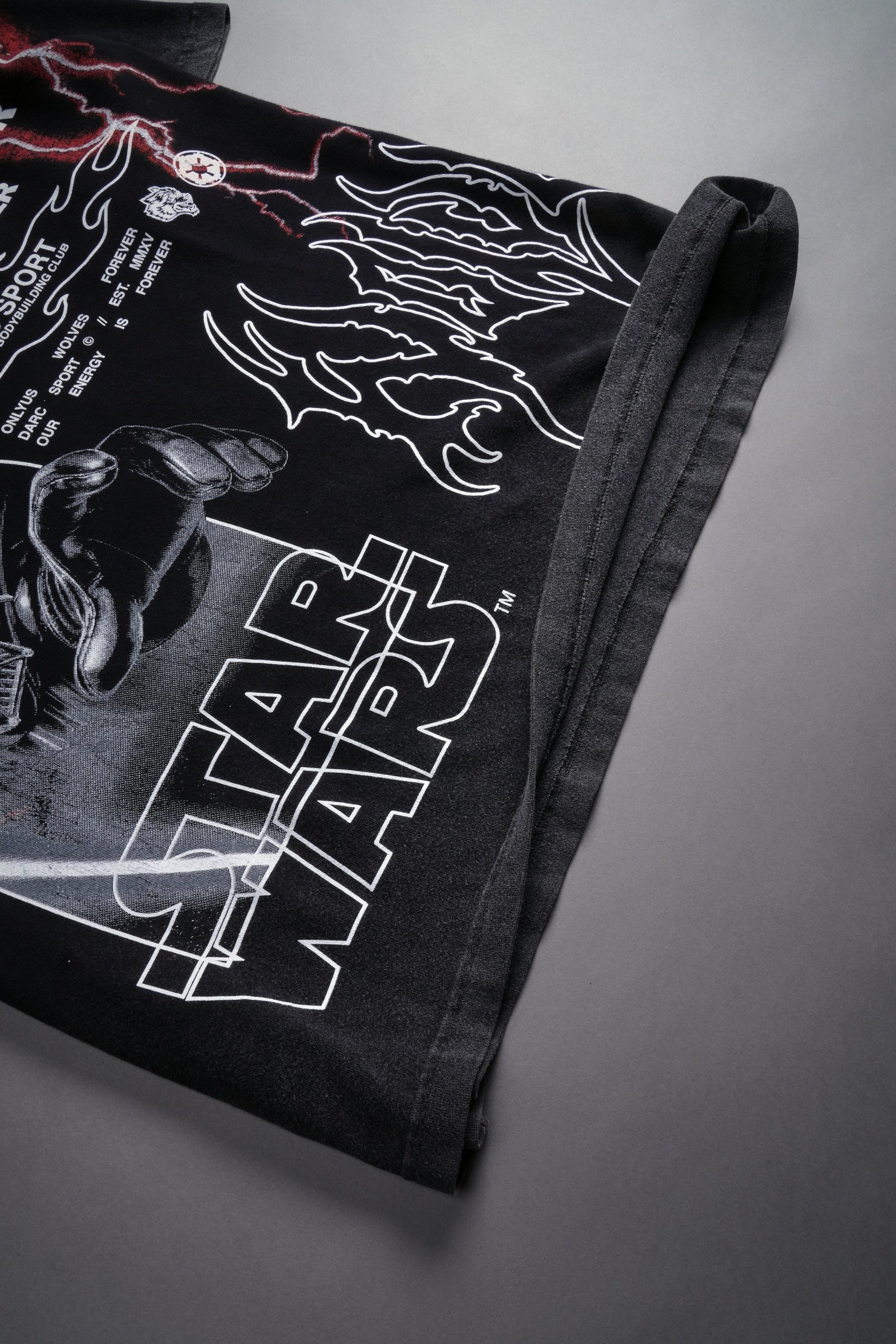 Come To The Dark Side Premium Oversized Tee in Black - Image 6