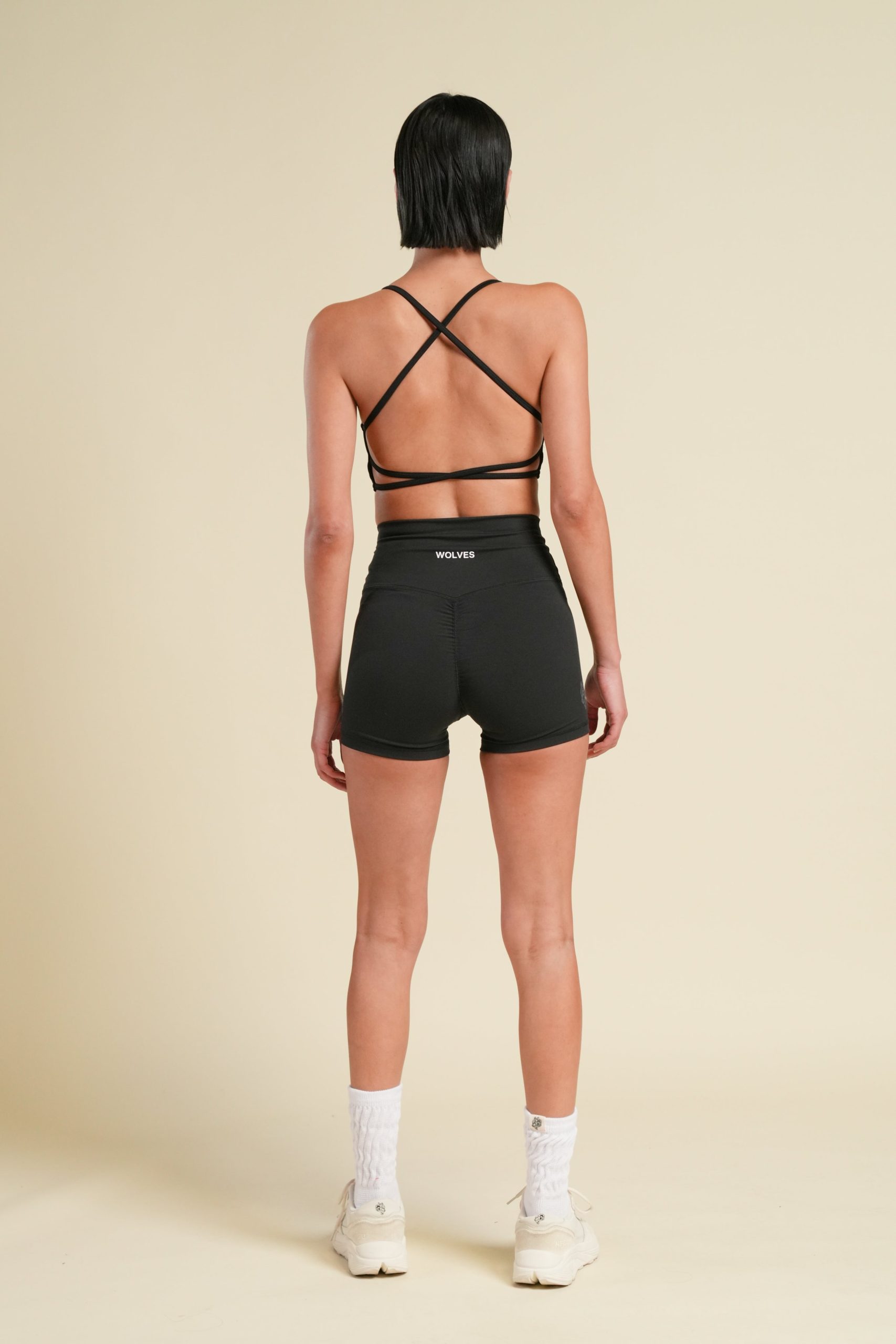 IYKYK Emma Energy Shorts in Black - Image 7