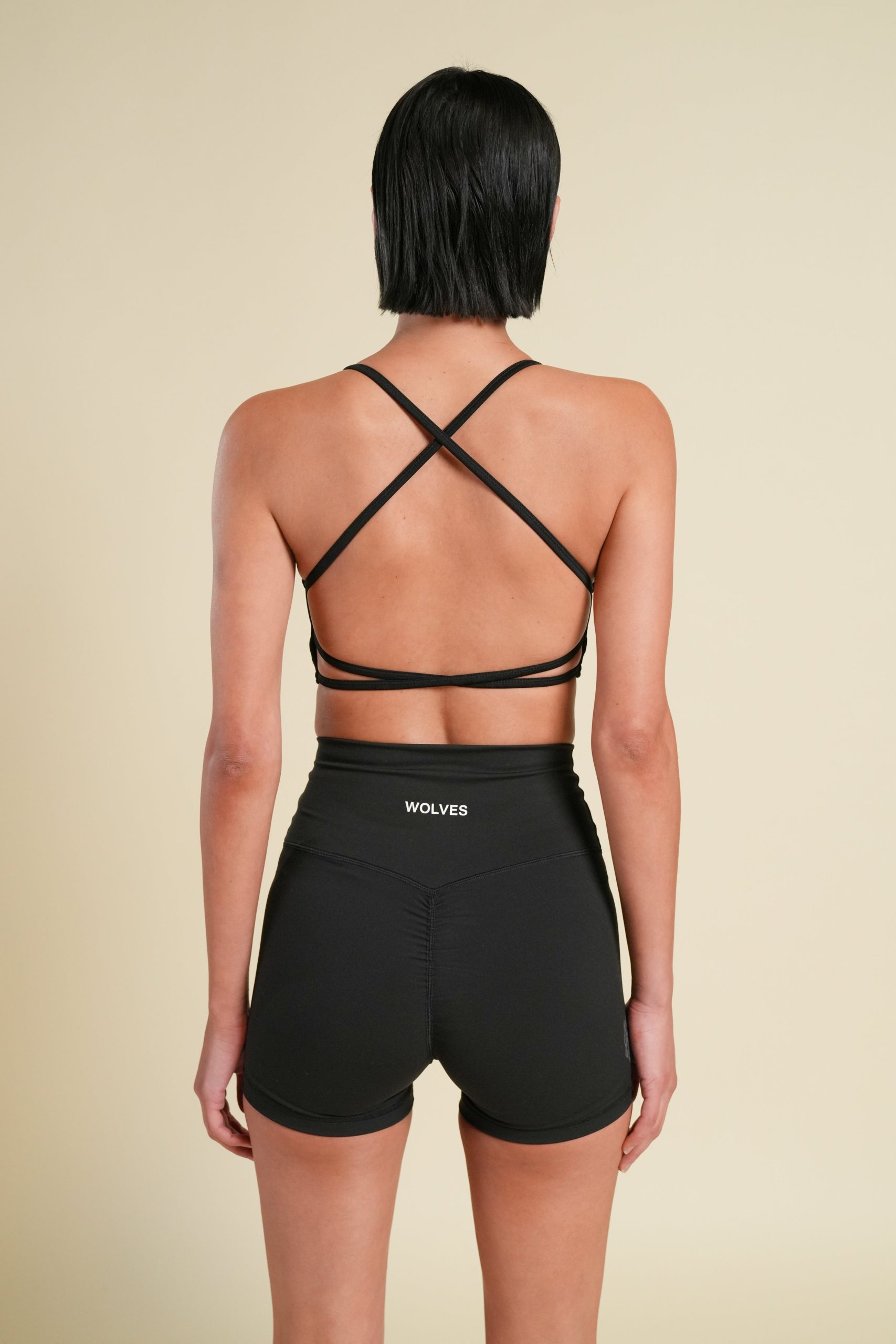 IYKYK Emma Energy Shorts in Black - Image 5