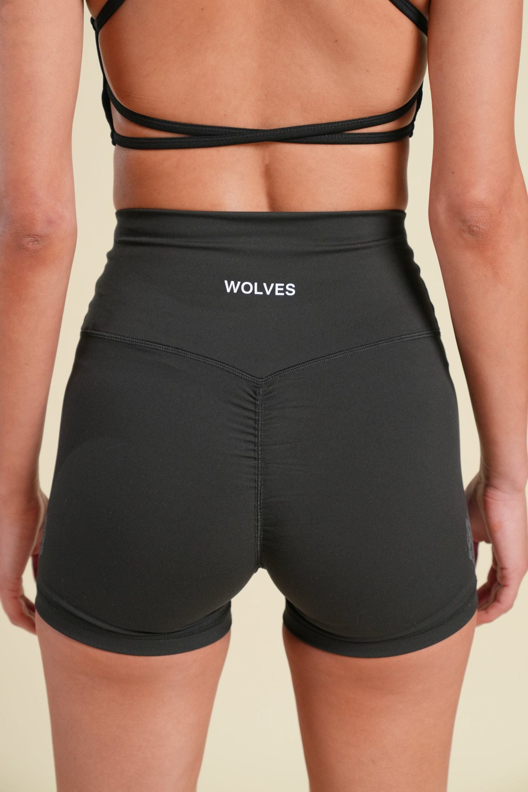 IYKYK Emma Energy Shorts in Black - Image 2