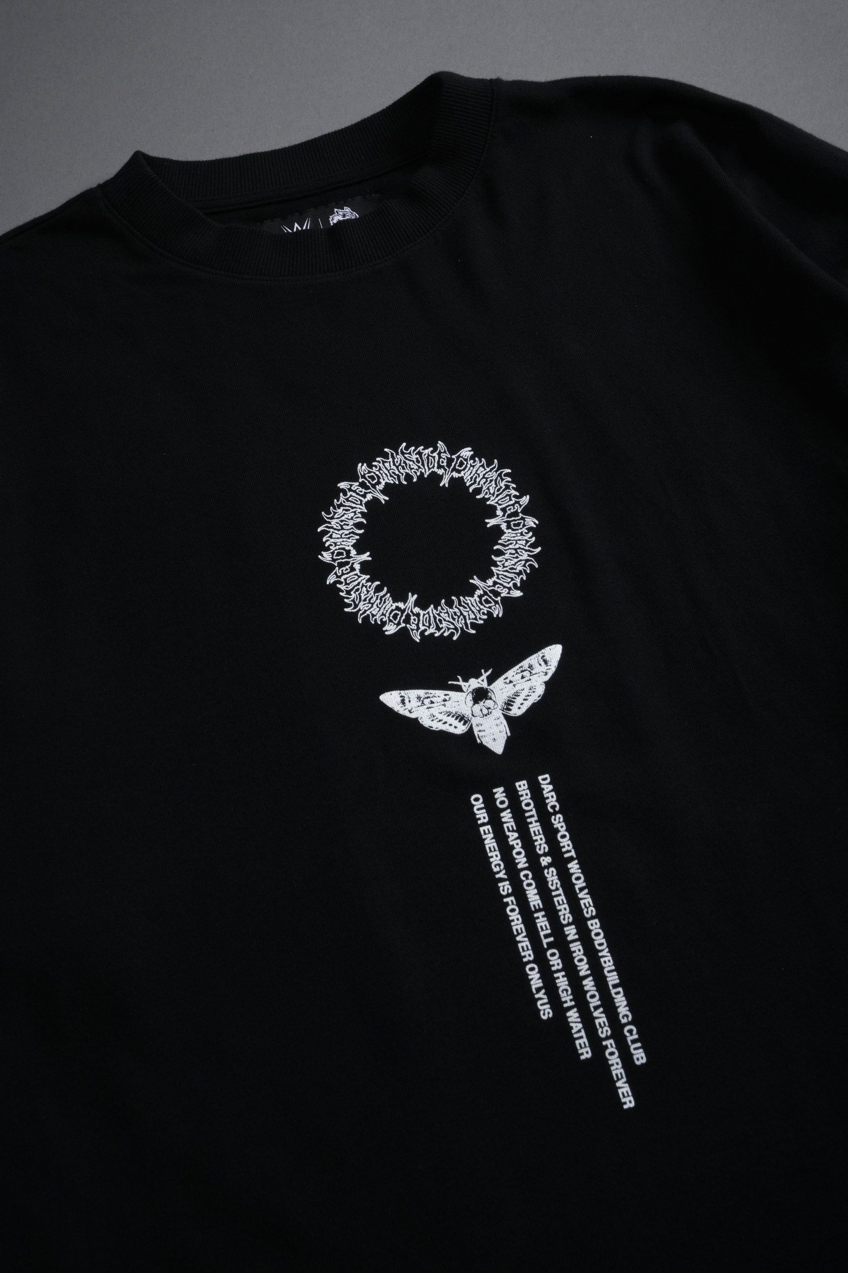 Dark Side Frvr Premium Oversized Tee in Black - Image 17