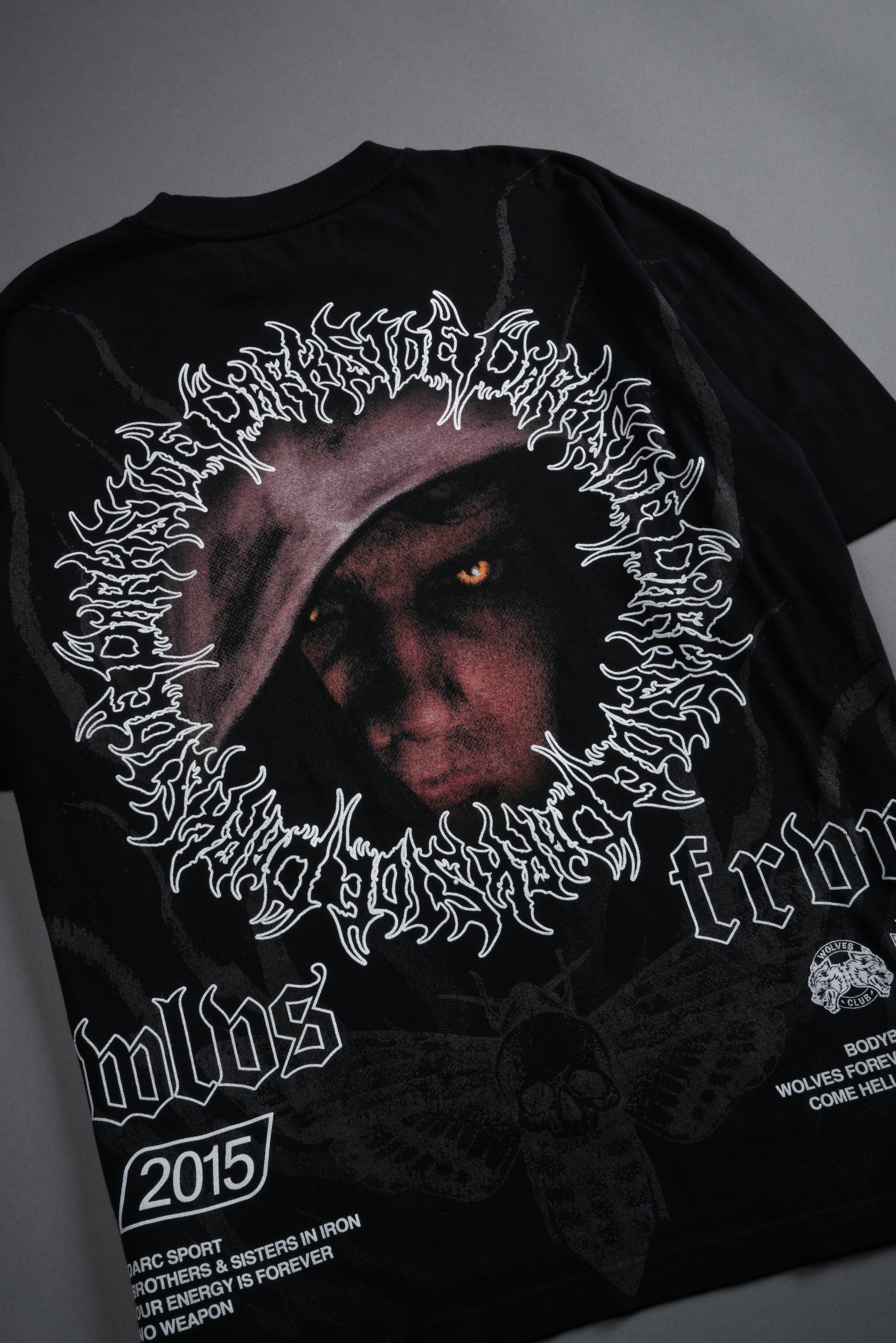 Dark Side Frvr Premium Oversized Tee in Black - Image 15