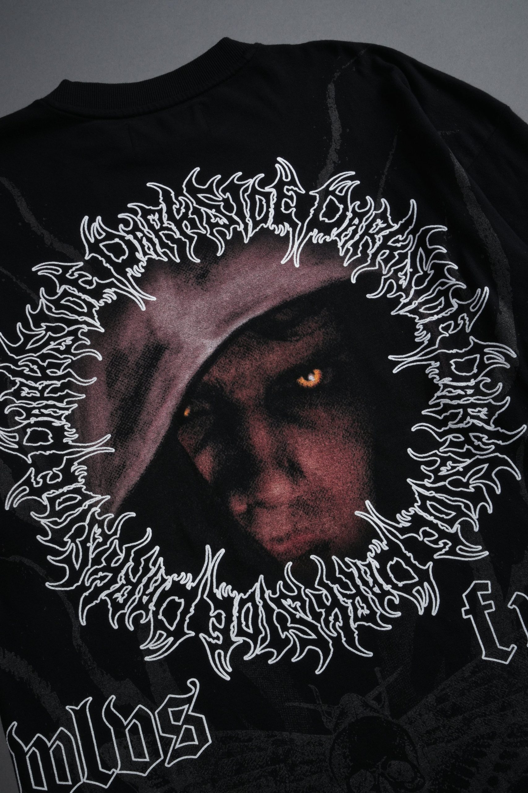 Dark Side Frvr Premium Oversized Tee in Black - Image 16