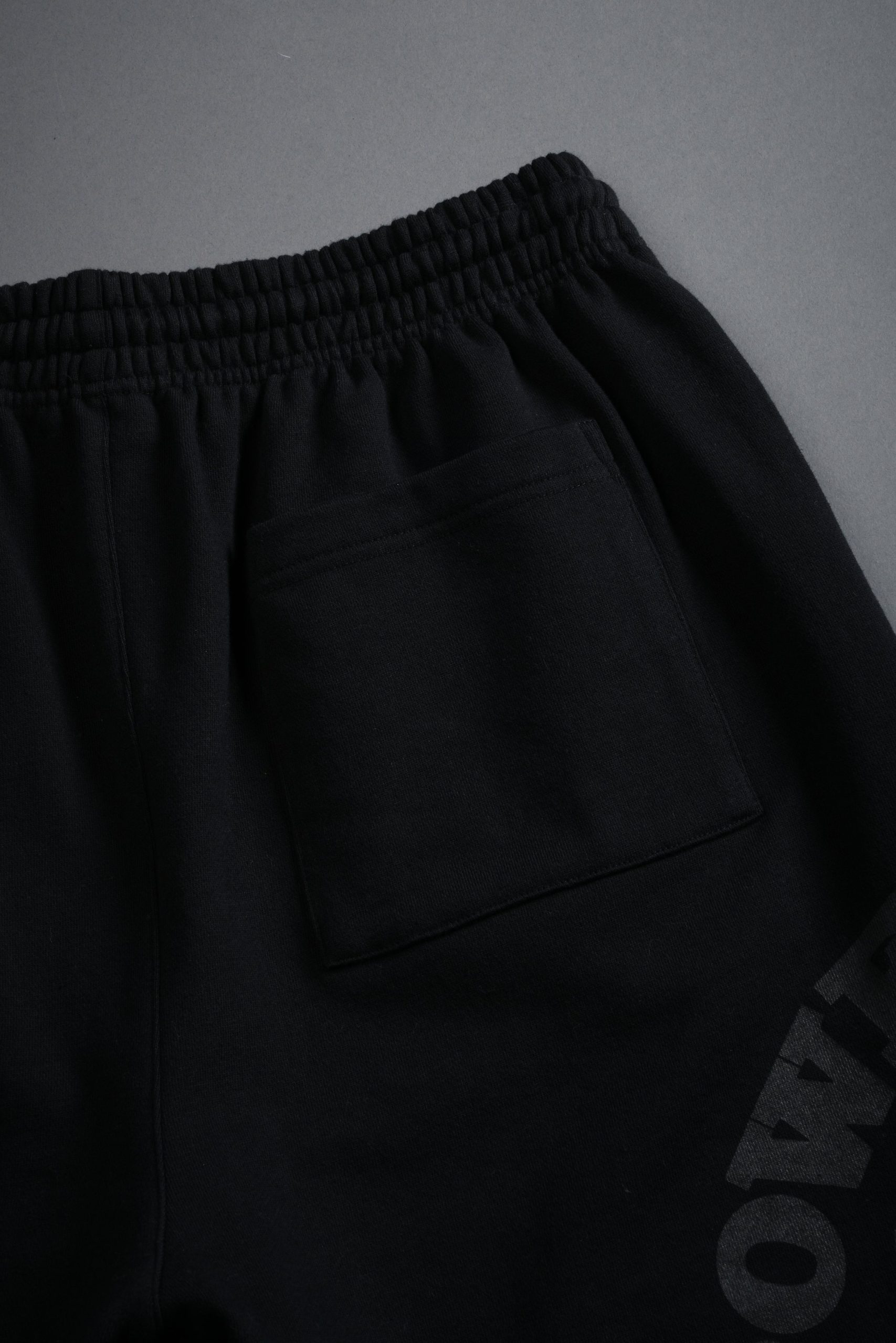 Powerhouse of the Wolves Grunge Brock Sweat Shorts in Black - Image 9
