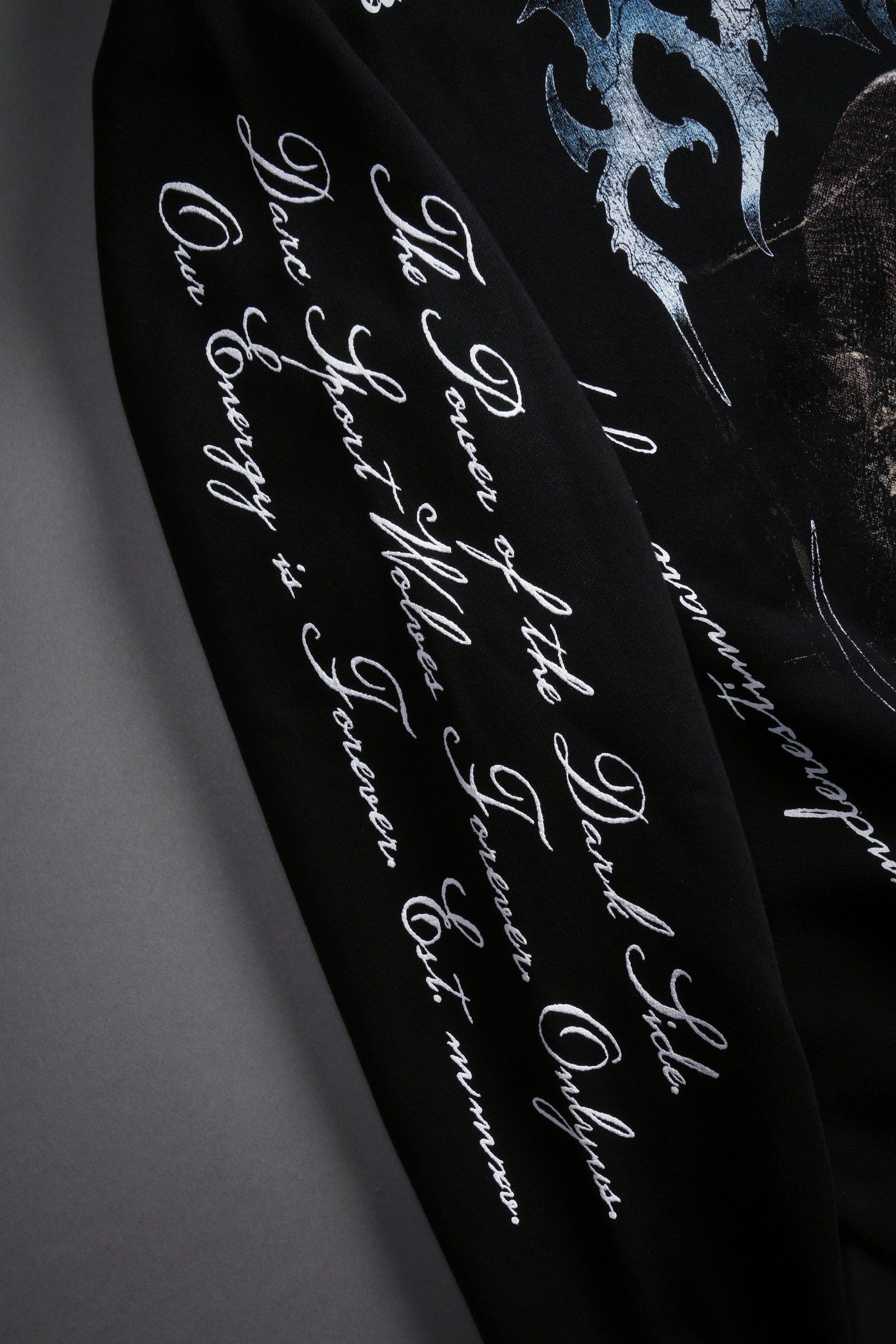 Rule The Galaxy London Crewneck in Black - Image 3