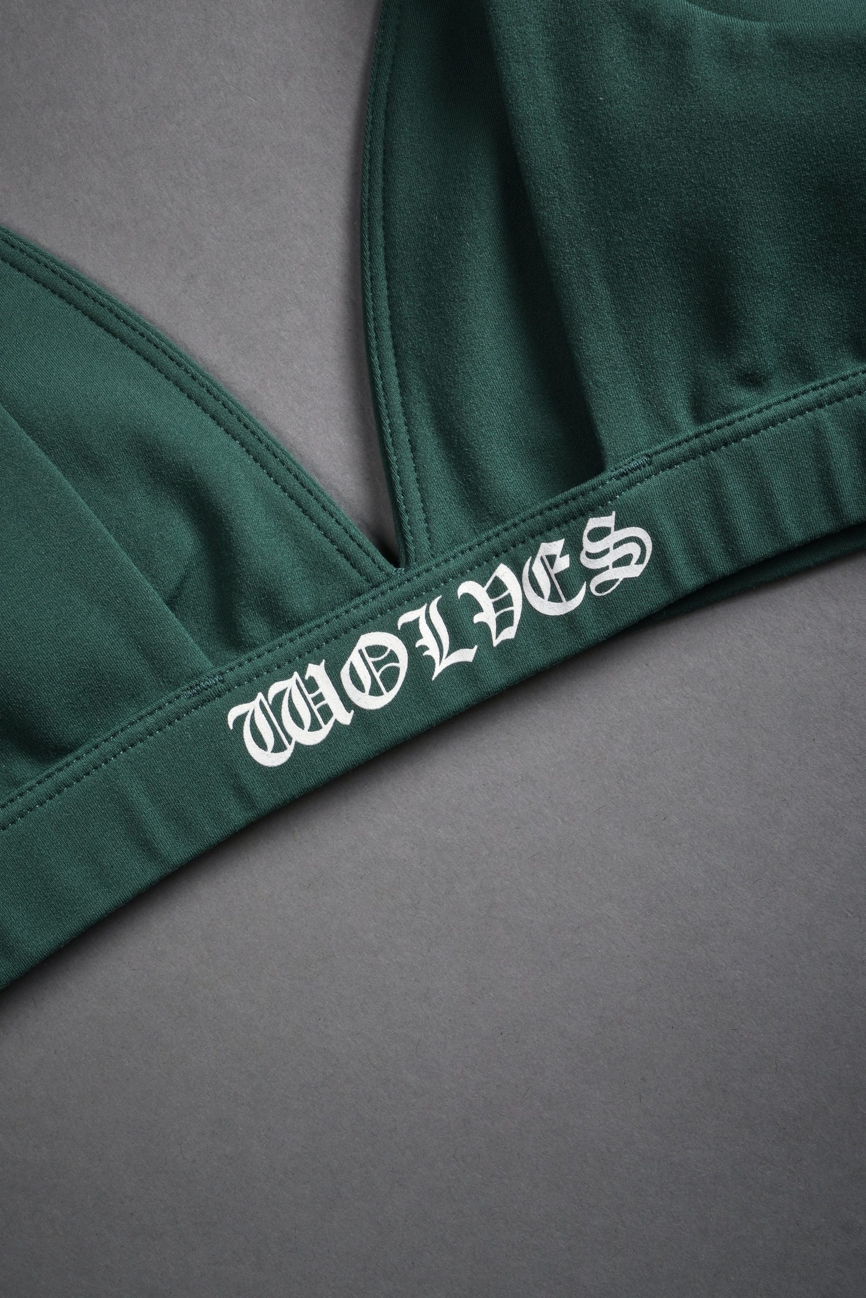 Chopper V Sports Bra in Hunter Green - Image 6