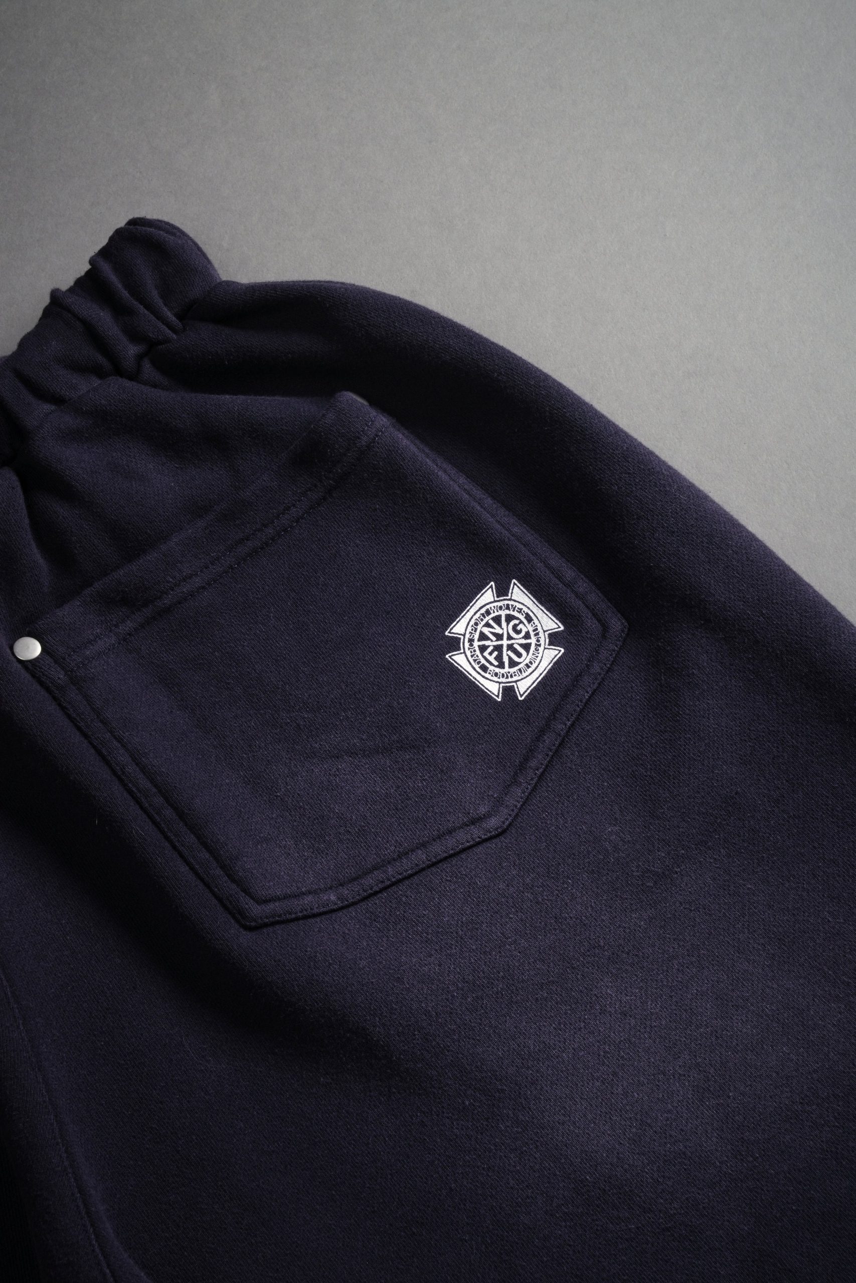NFGU Forever Rivet Fleece Shorts in Nightshade Sun Fade - Image 7