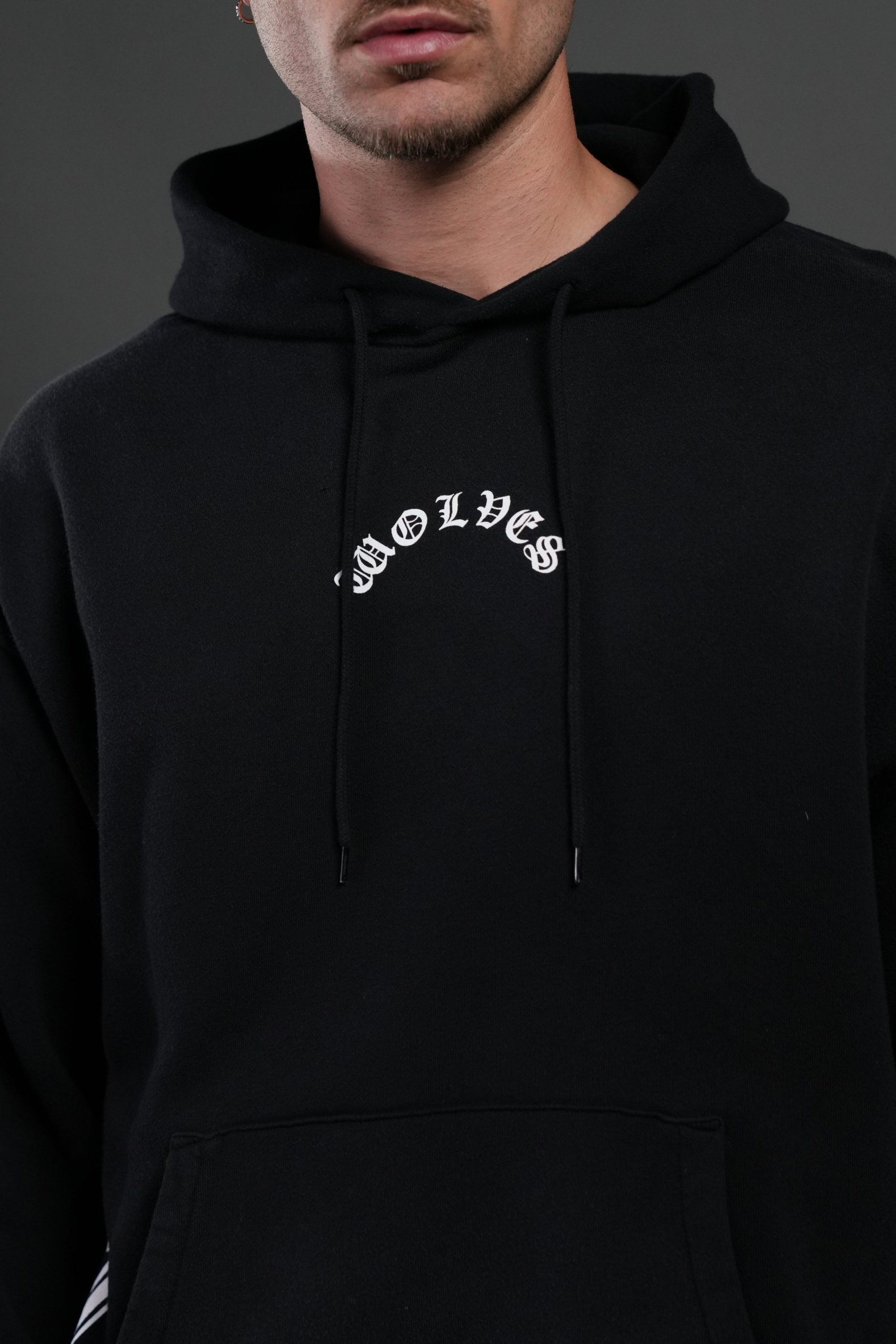 Next Of Kin NFGU Bishop Hoodie in Black Sun Fade - Image 7