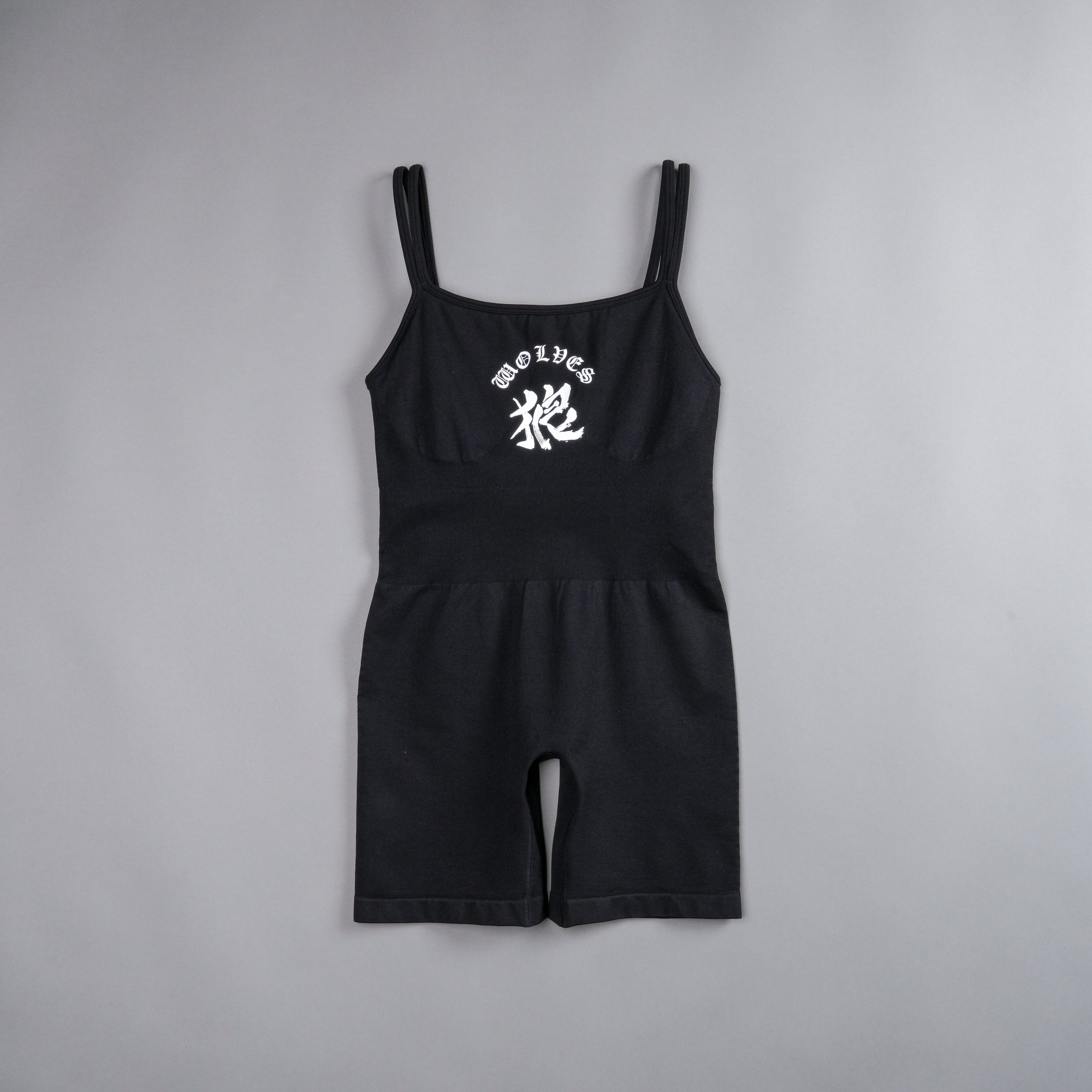 Wolf Kanji Sierra Seamless Bodysuit in Black - Image 3
