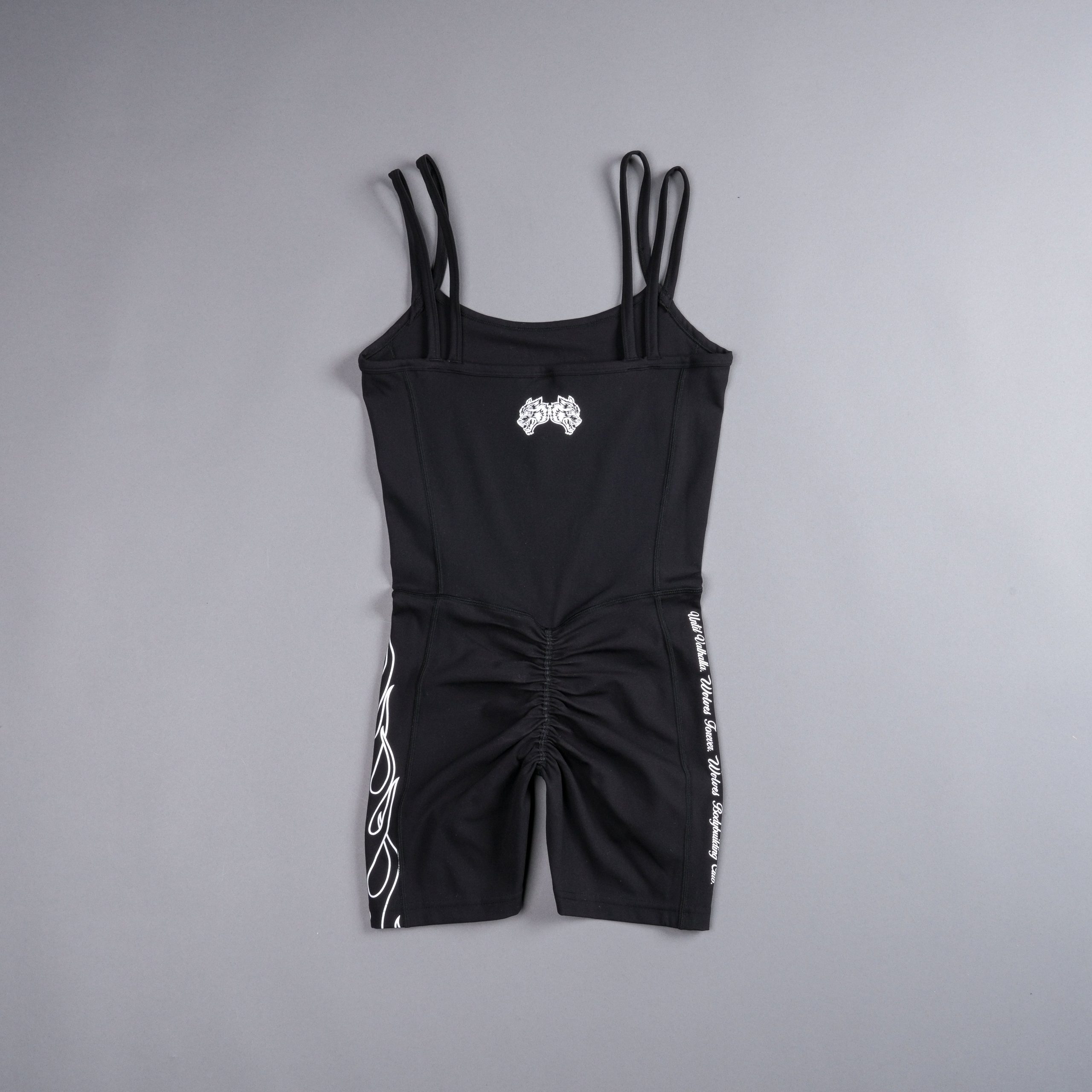 Flames Shay Energy Bodysuit in Black - Image 4