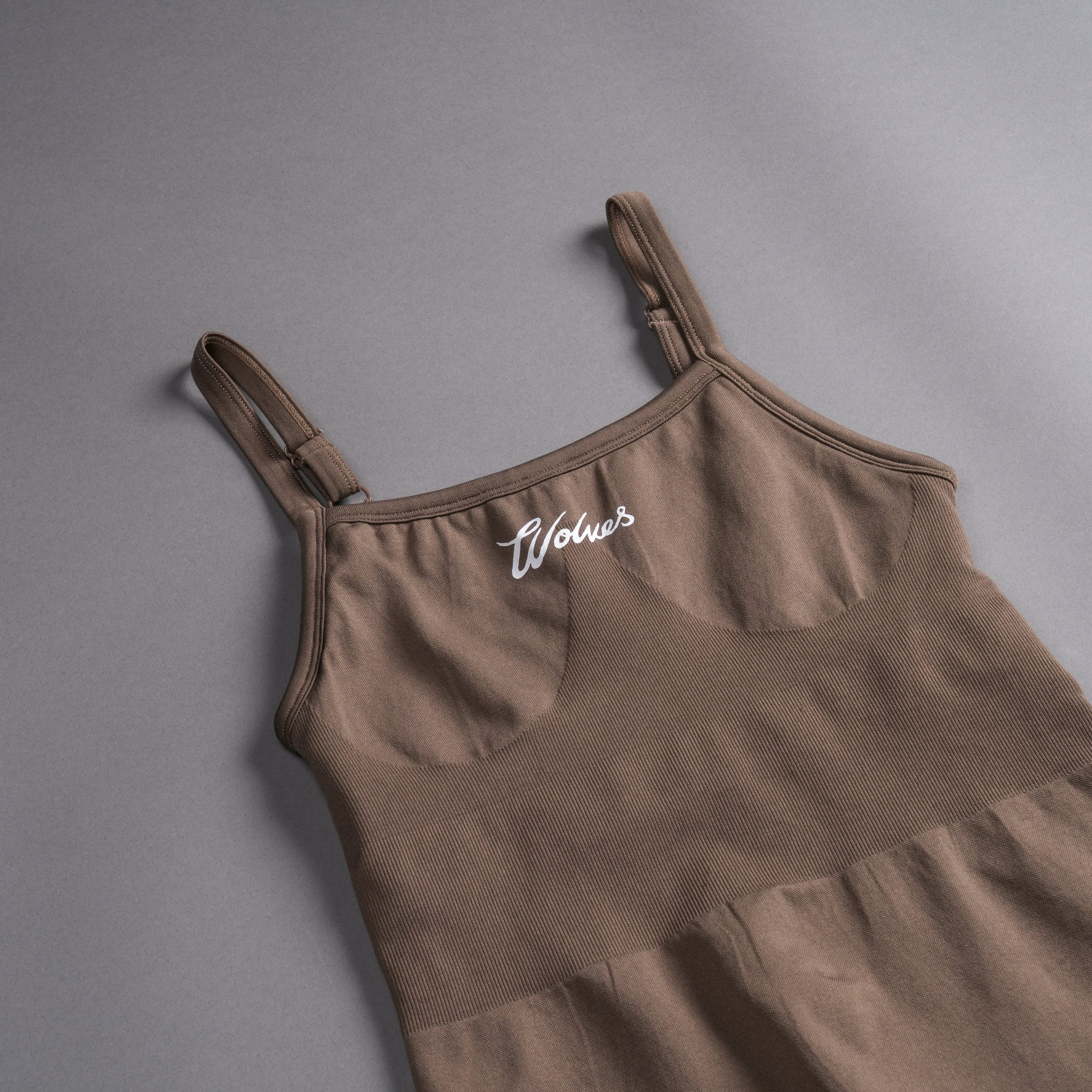 Western Wolves Sonya Seamless Bodysuit in Mojave Brown - Image 9