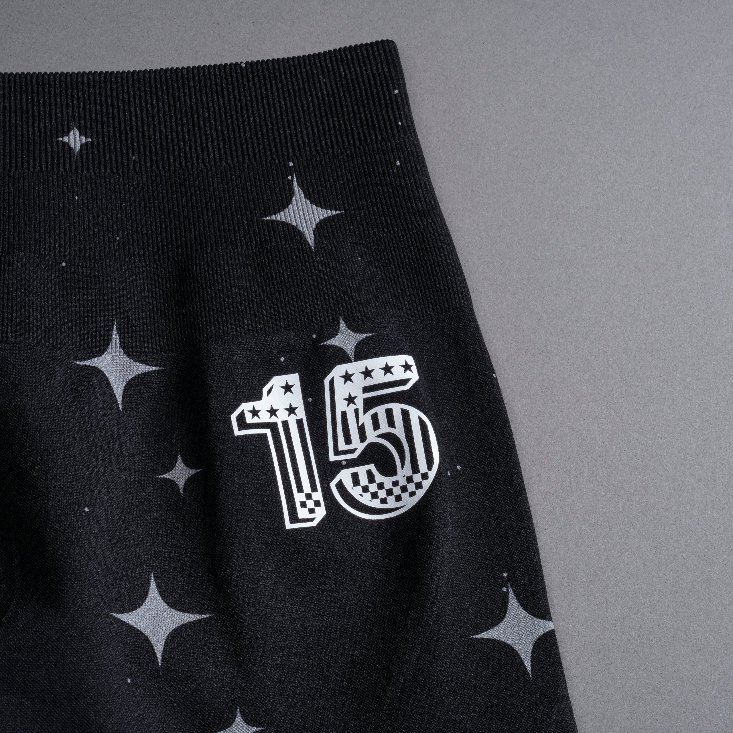 Throttle Everson Seamless Sierra Shorts in Black Starry Night - Image 10