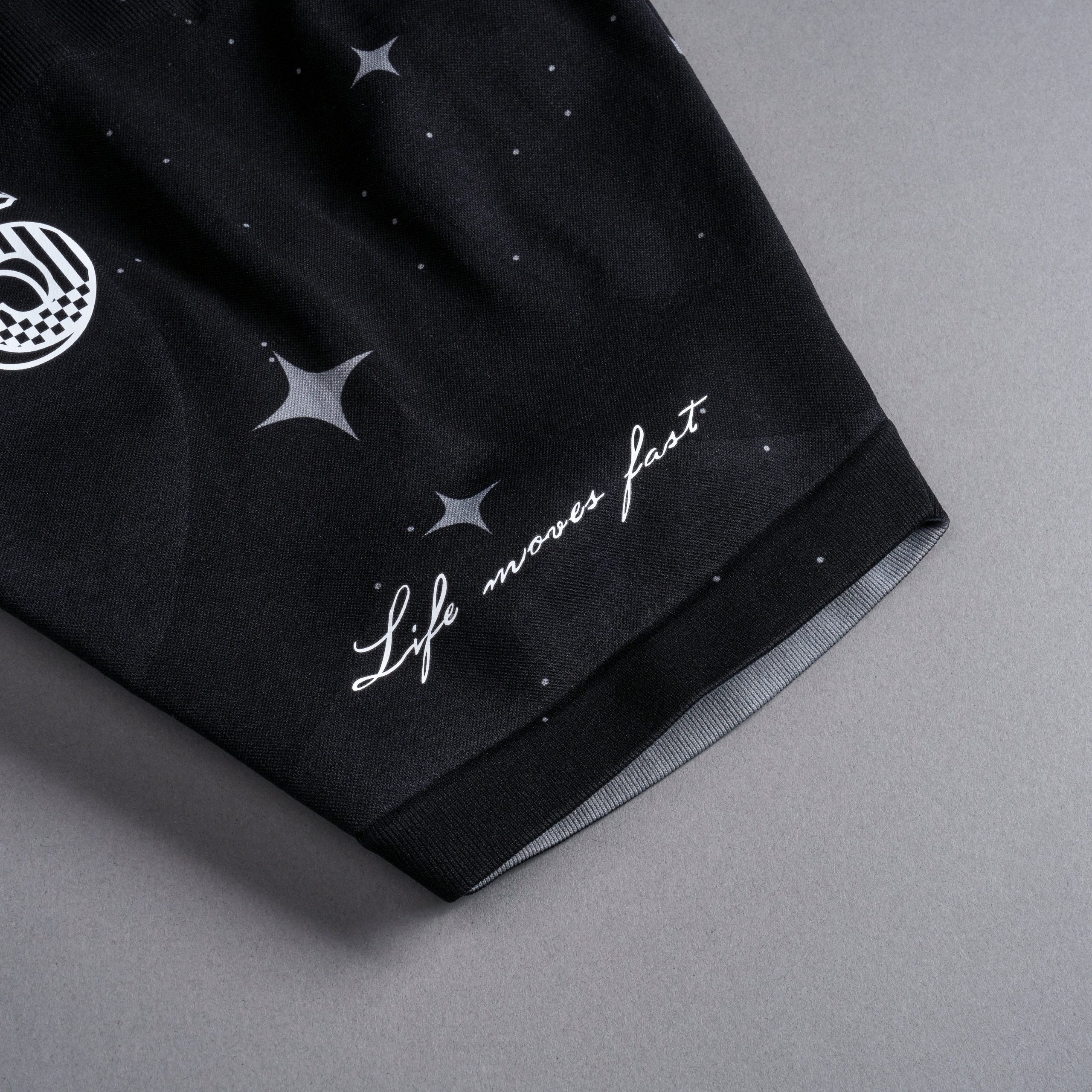 Throttle Everson Seamless Sierra Shorts in Black Starry Night - Image 11