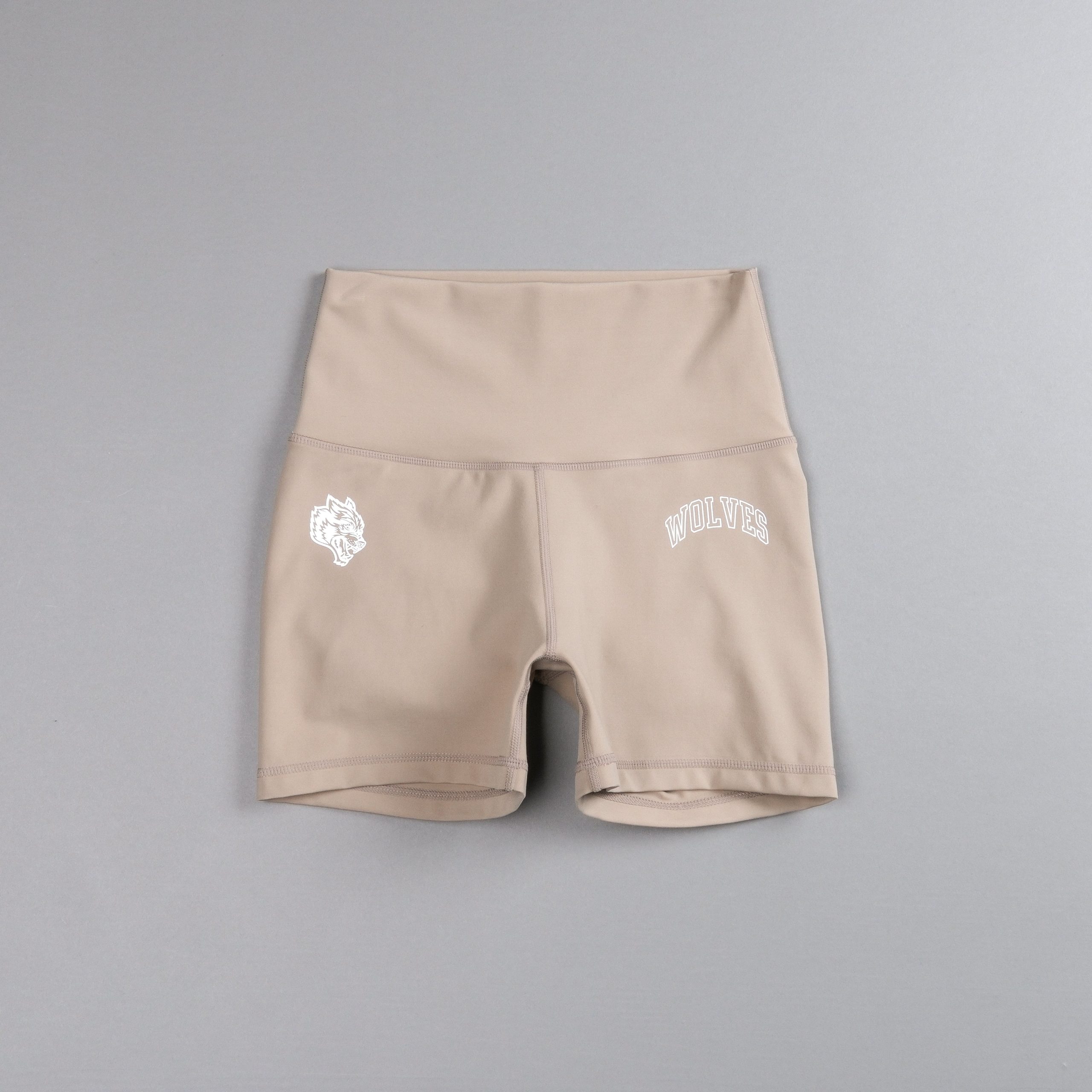 Loyalty V3 Energy Pump Shorts in Taupe - Image 3