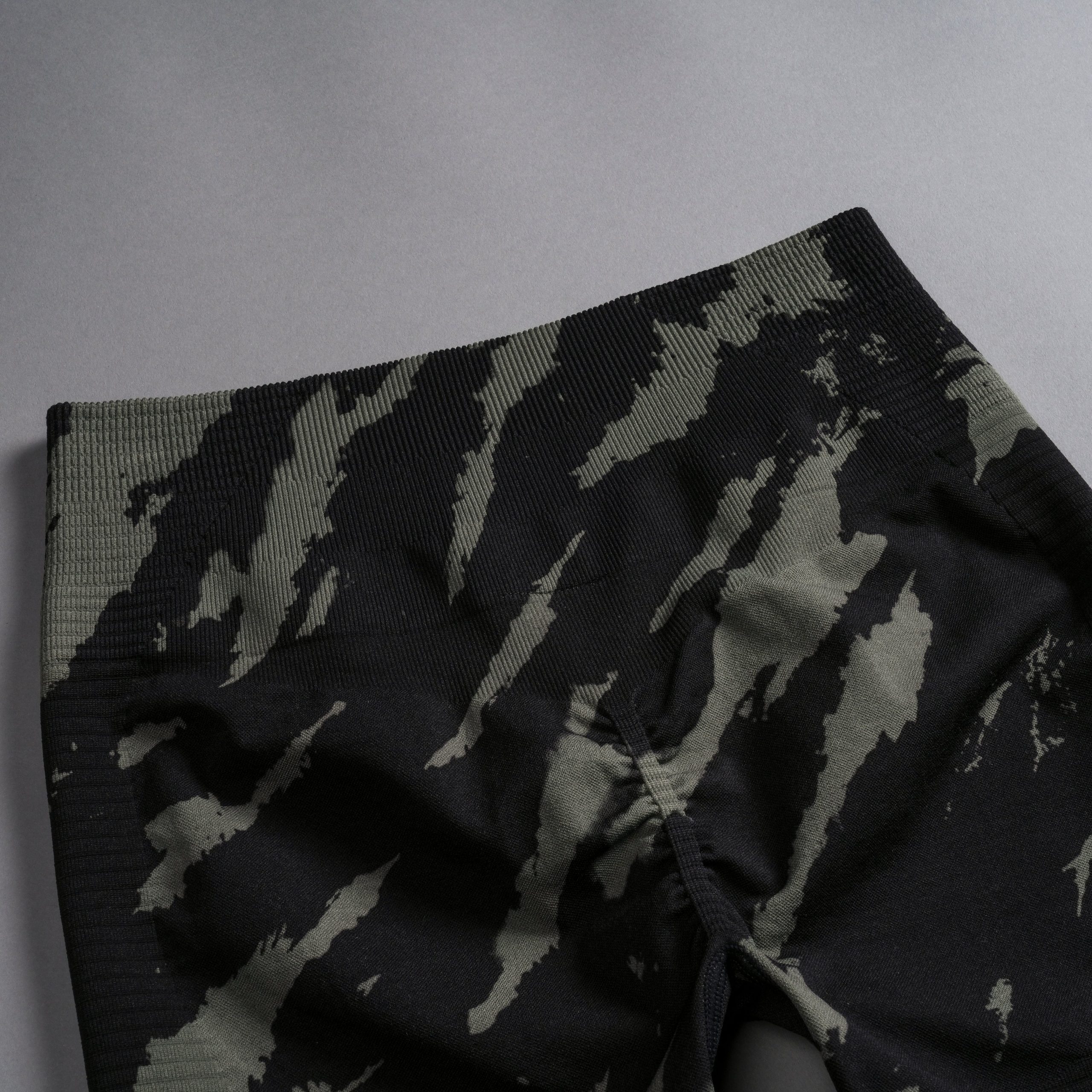 Wolves Forever Everson Seamless Valencourt Shorts in Pine Green/Black Native Camo - Image 10
