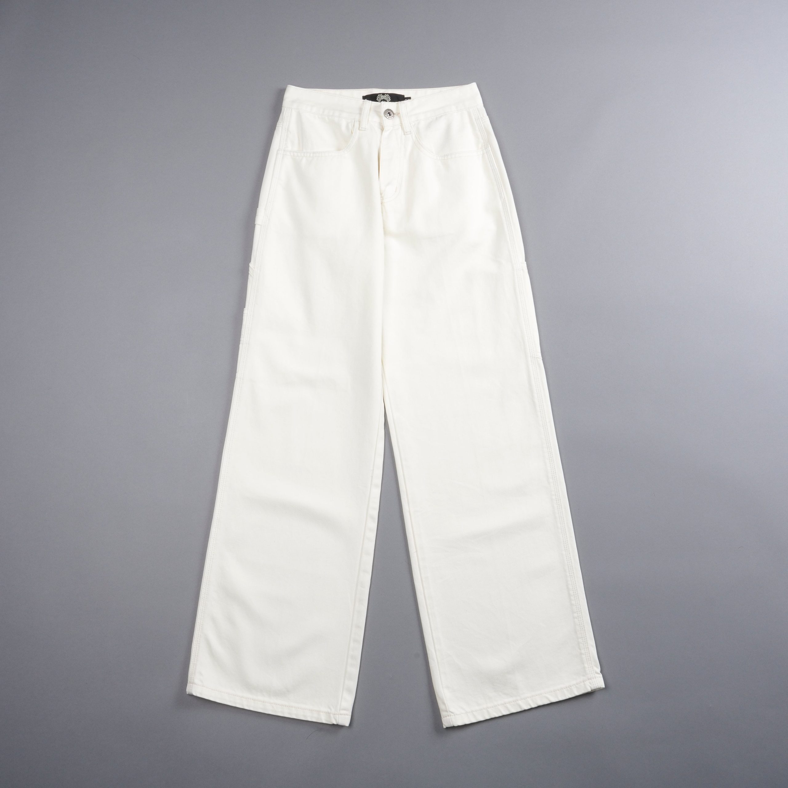 Chopper Lira Denim She Carpenter Pants in Cream - Image 3
