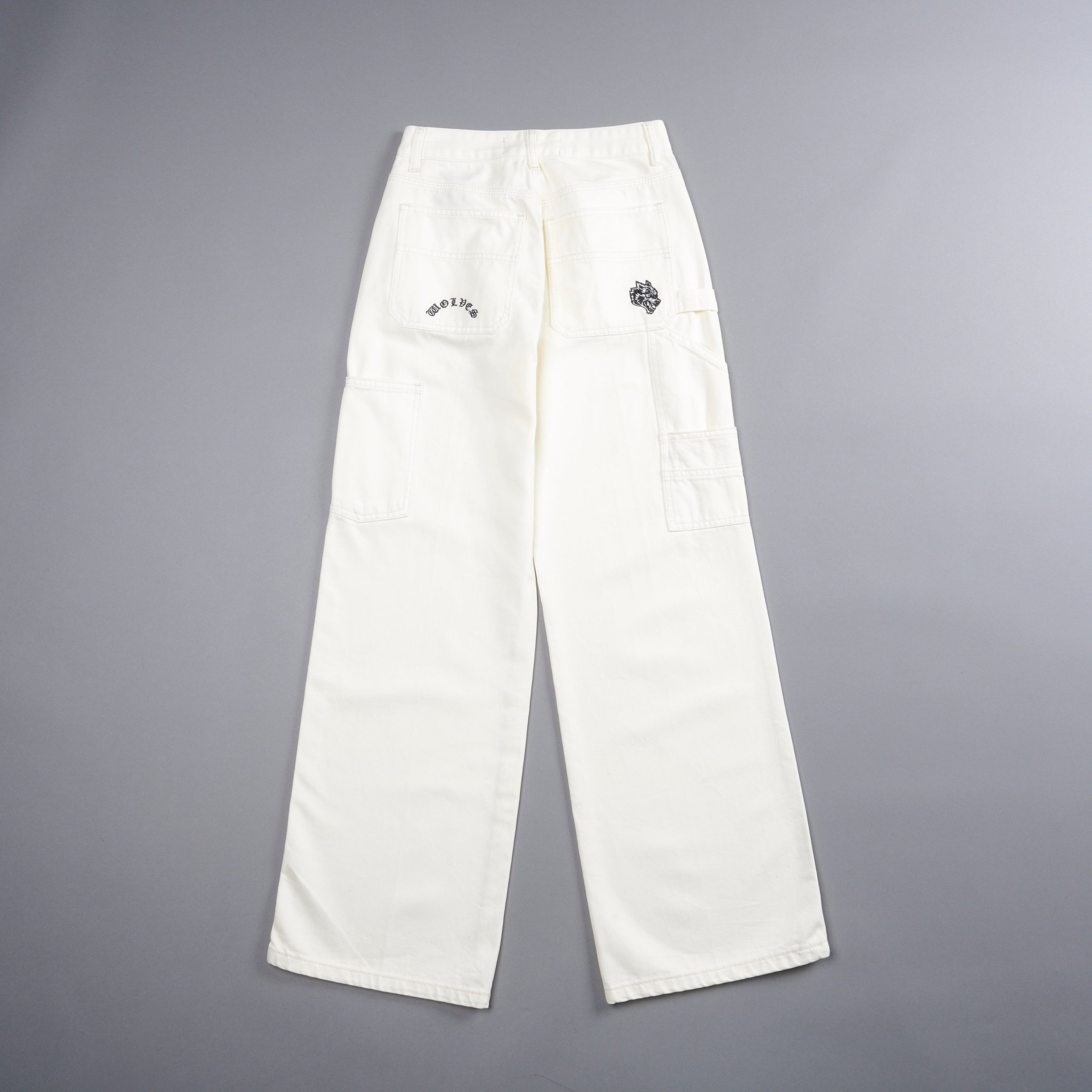 Chopper Lira Denim She Carpenter Pants in Cream - Image 5