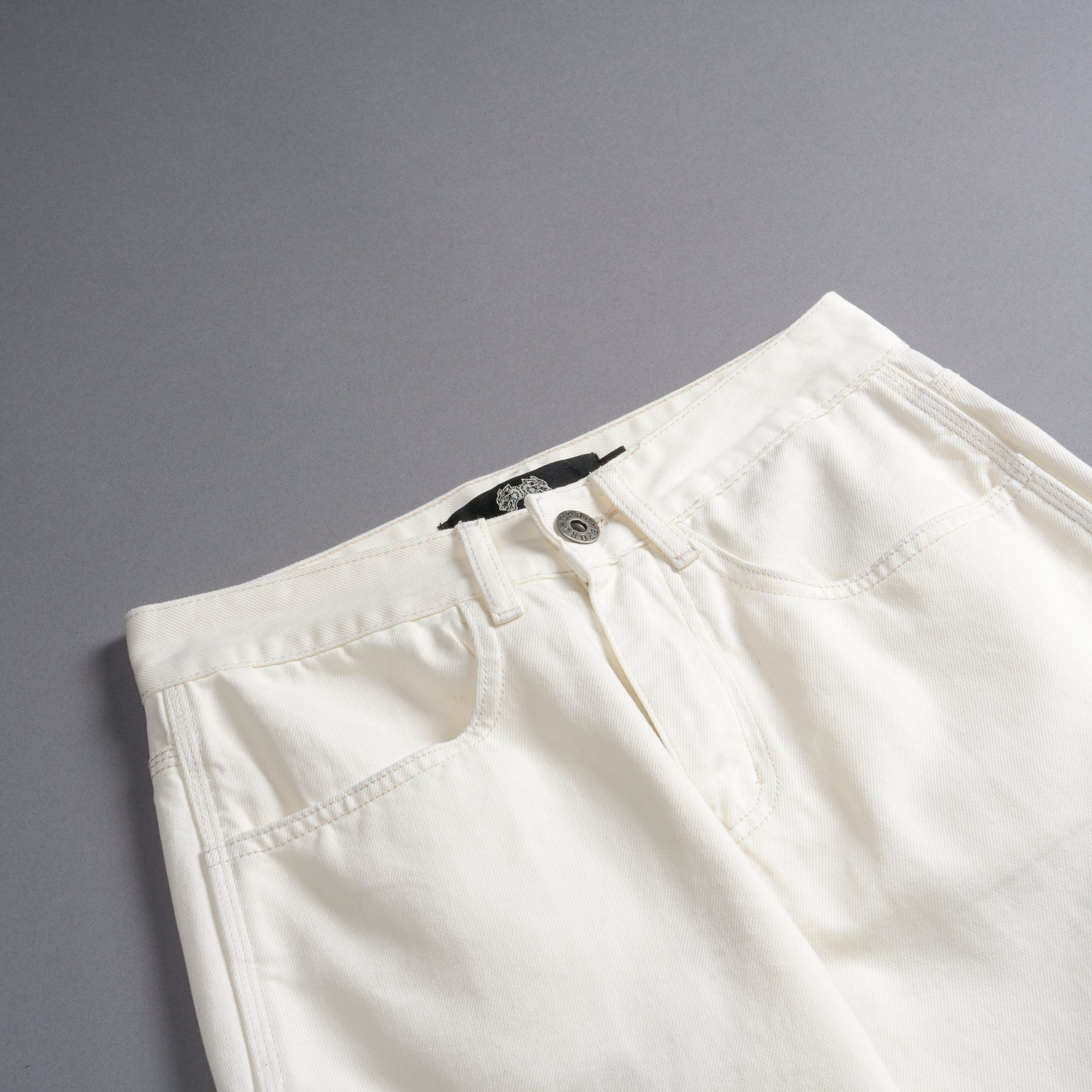 Chopper Lira Denim She Carpenter Pants in Cream - Image 7
