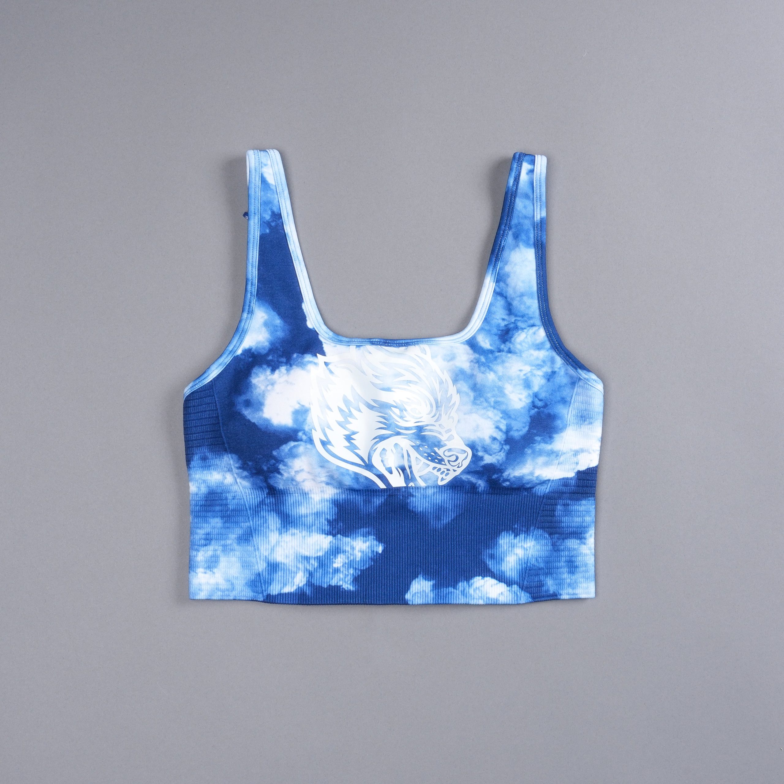 Grow Everson Seamless Valencourt Bra in Blue Sky - Image 3