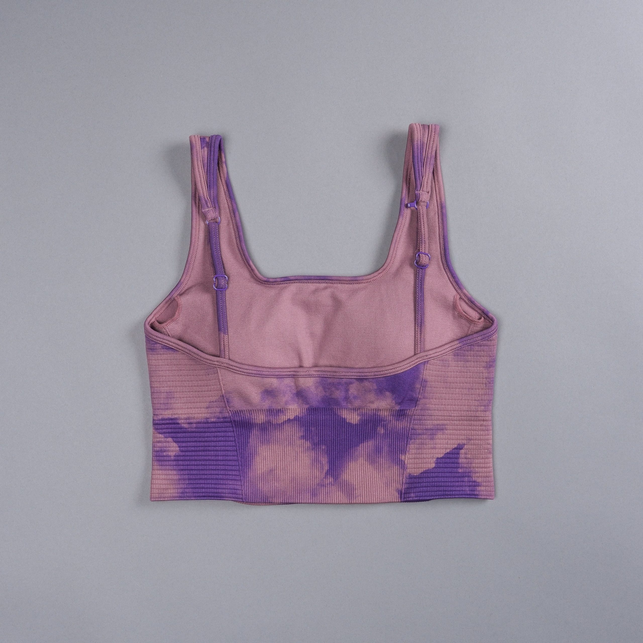 Our Stamp Everson Seamless Valencourt Bra in Purple Sky - Image 4