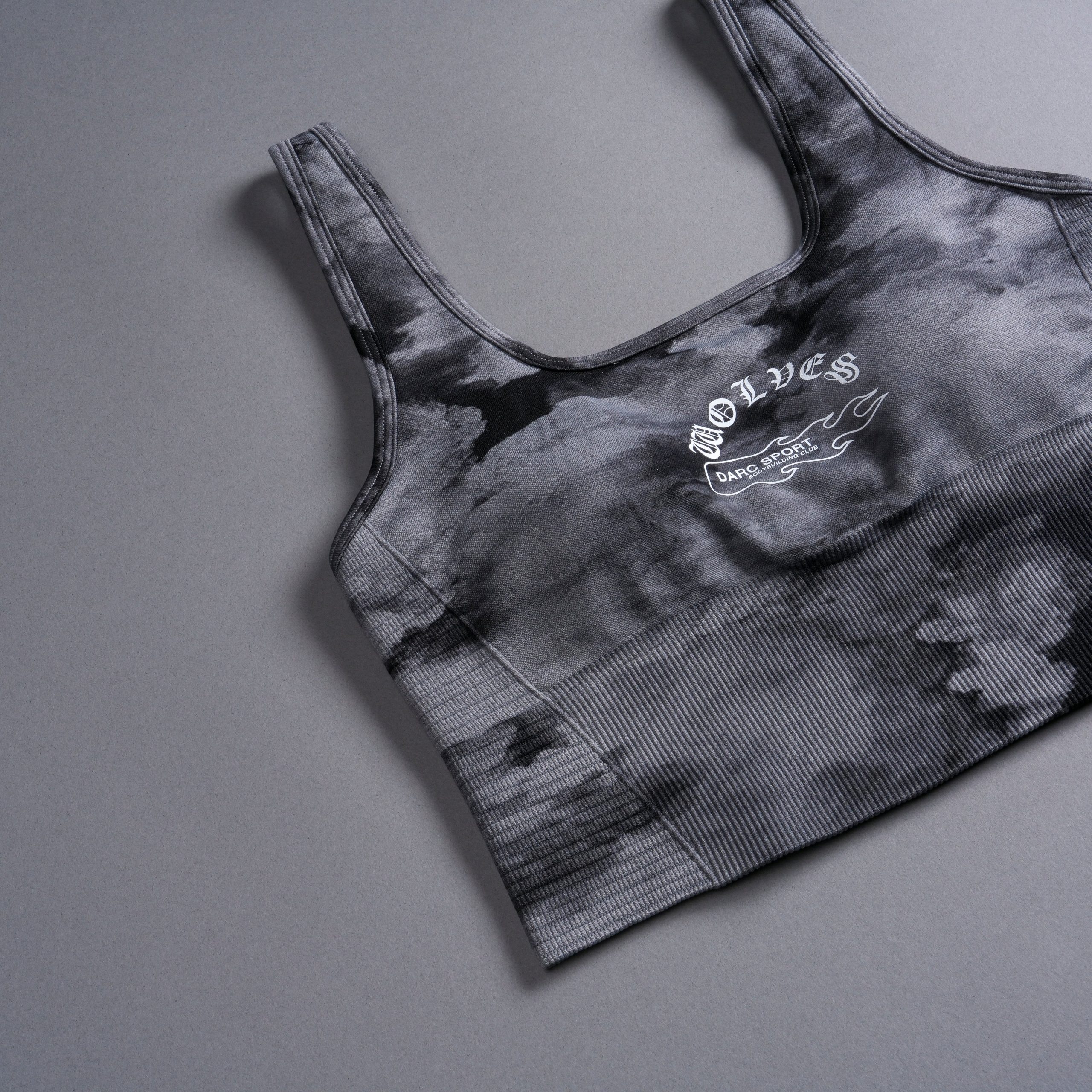 Riders Everson Seamless Valencourt Bra in Black Ghost Clouds - Image 8