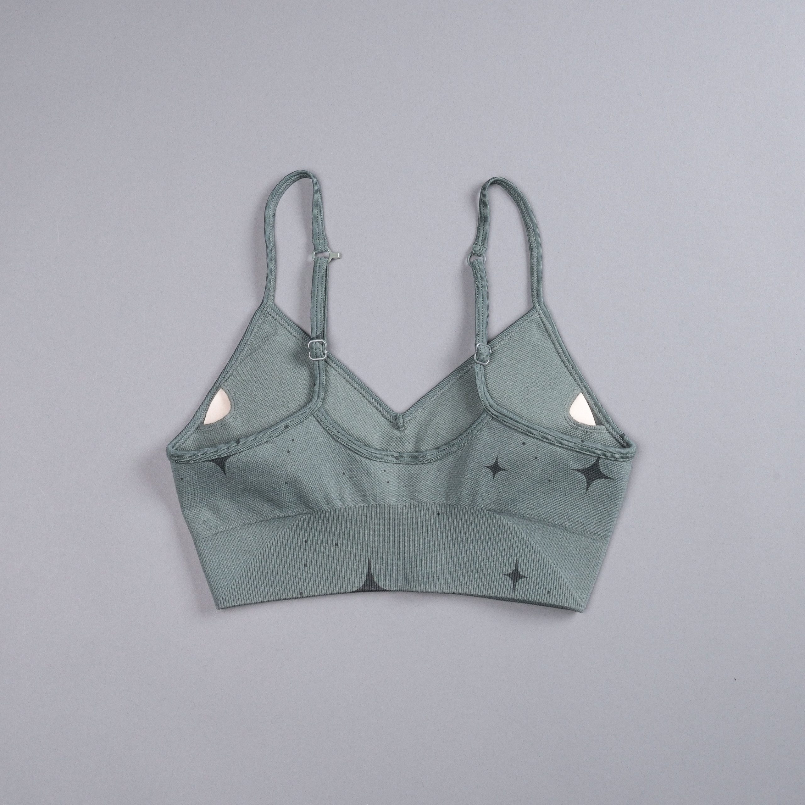 IYKYK Everson Seamless Sports Bra in Greek Stone Starry Night - Image 4