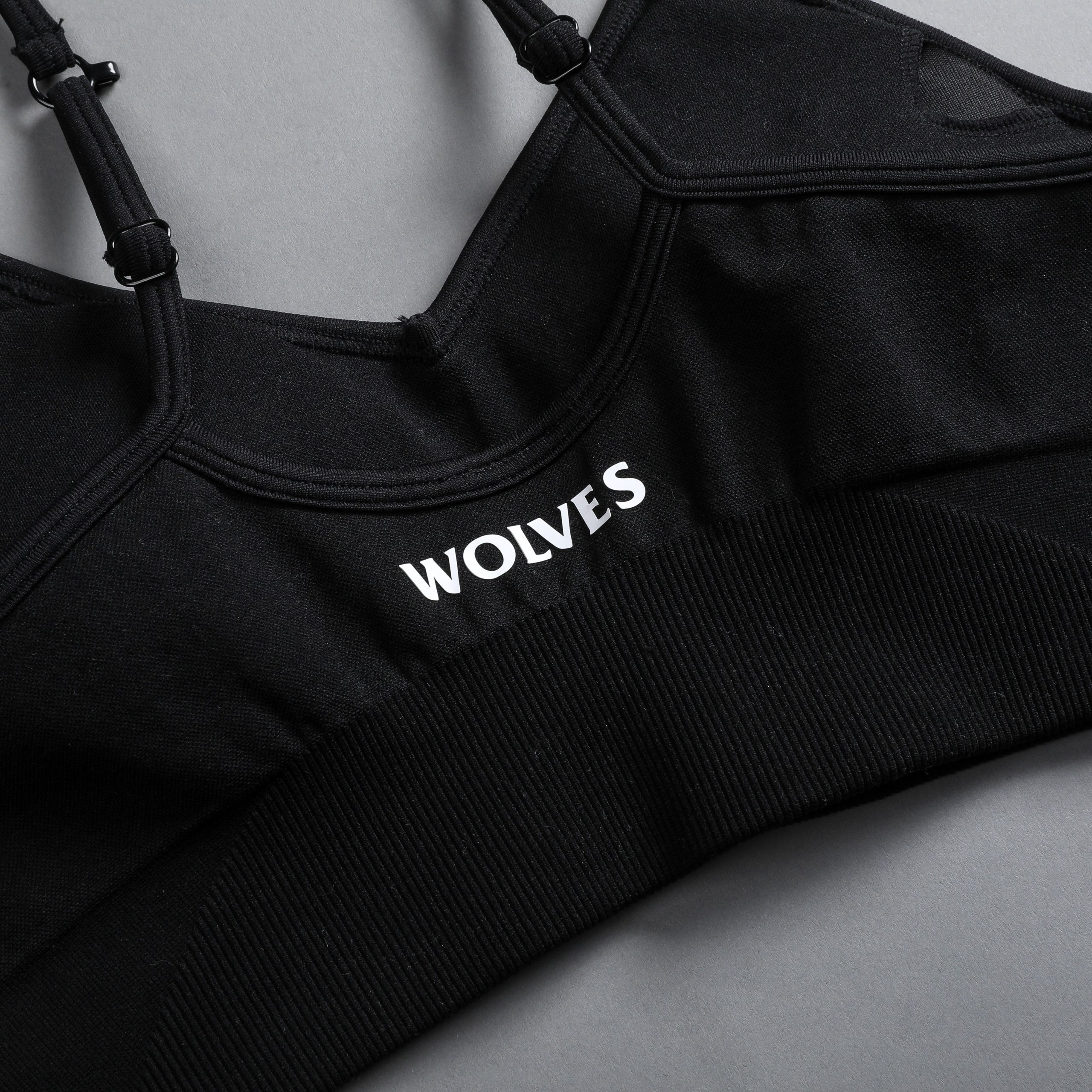 Faster Everson Seamless Sports Bra in Black - Image 9