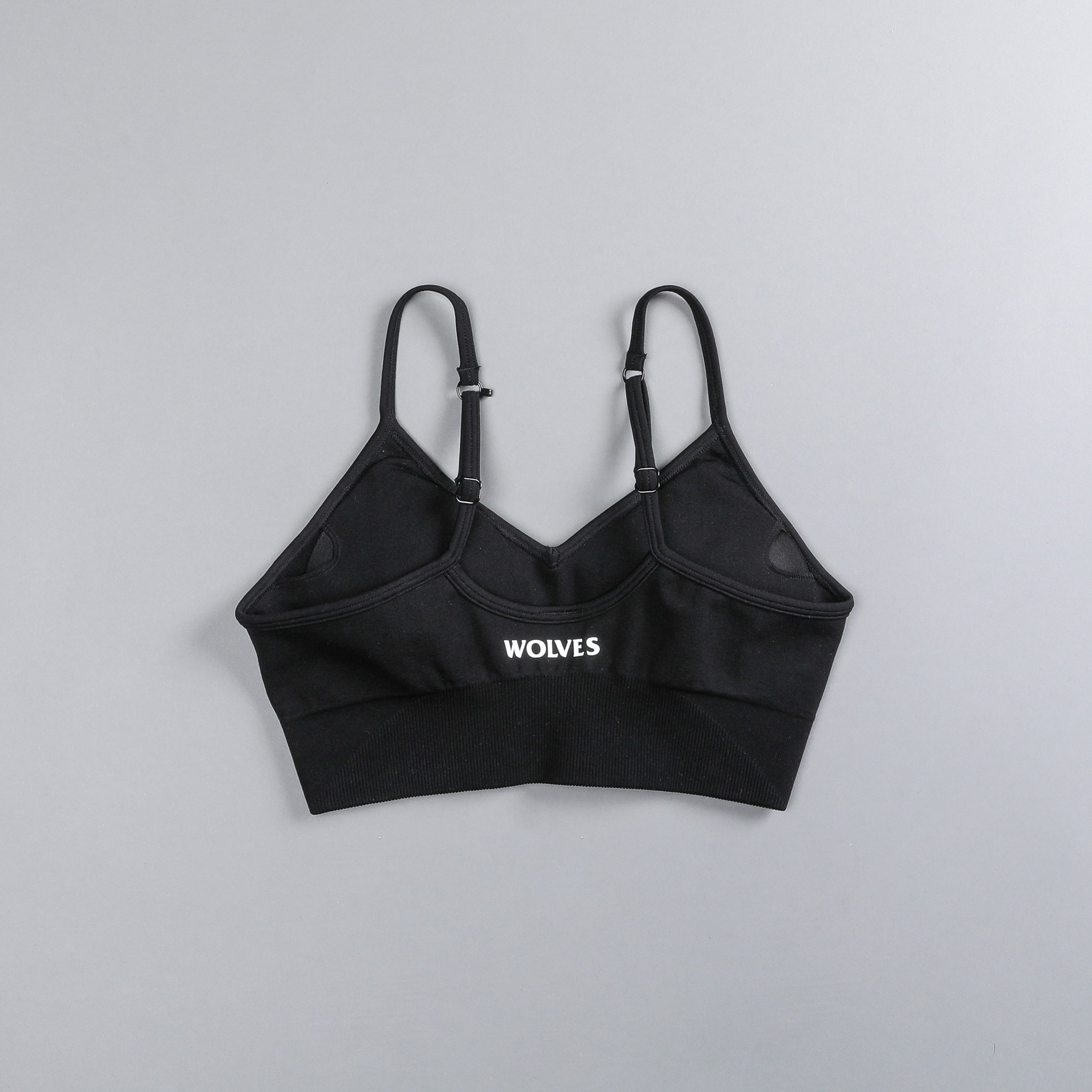 Faster Everson Seamless Sports Bra in Black - Image 4