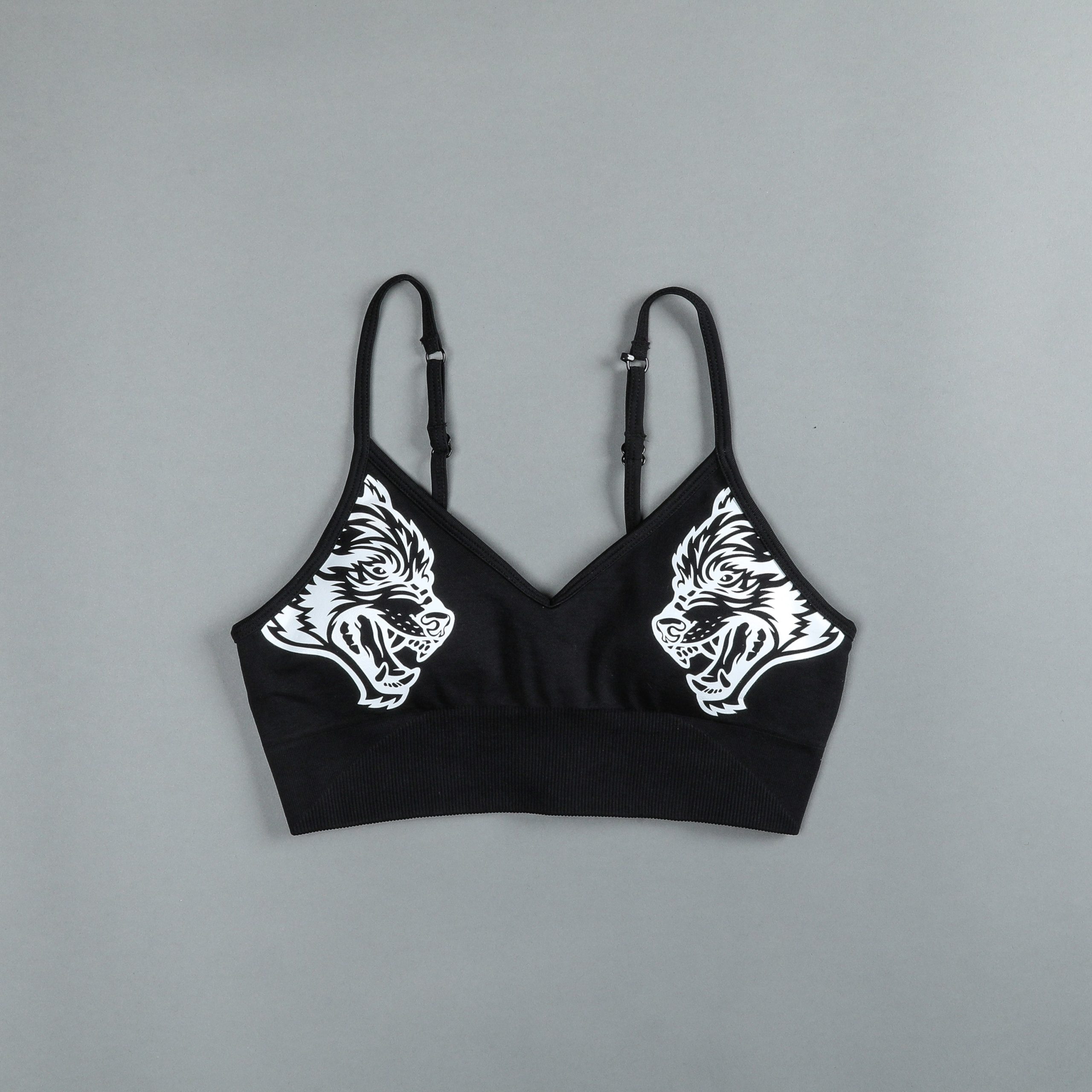 Dual Everson Seamless Sports Bra in Black - Image 3