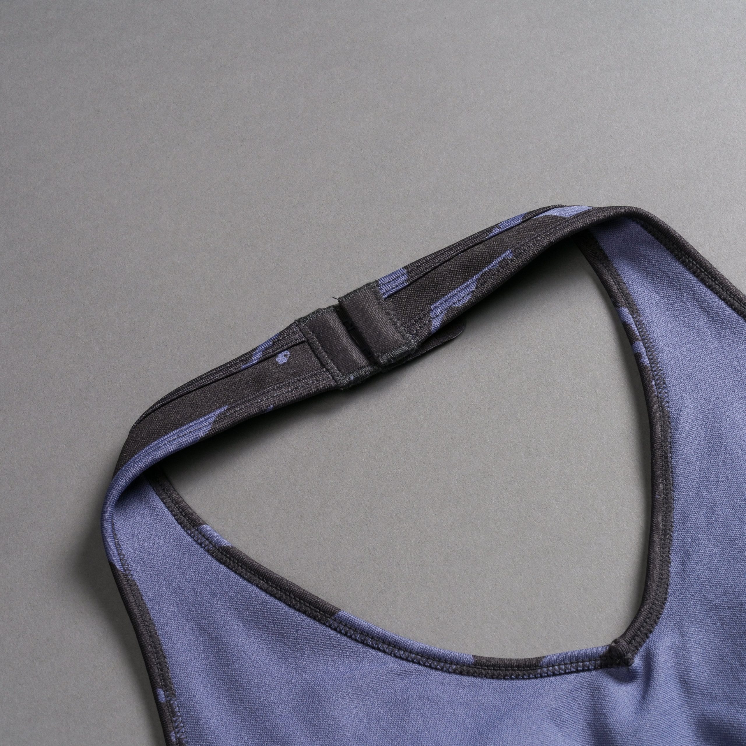 Single Wolf Everson Seamless Valencourt Bra in Purple Stone Native Camo - Image 9