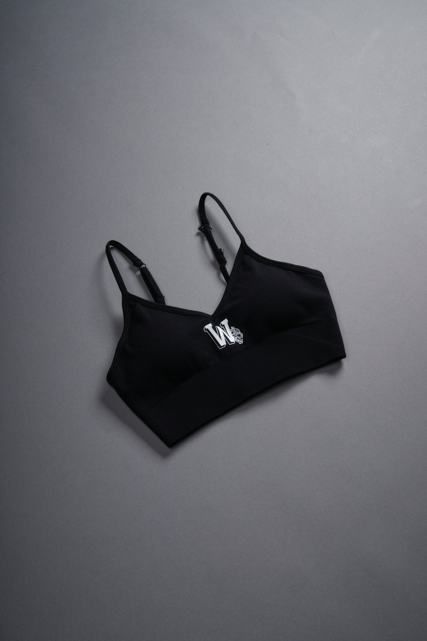 Our Stamp Everson Seamless Sports Bra in Black - Image 8