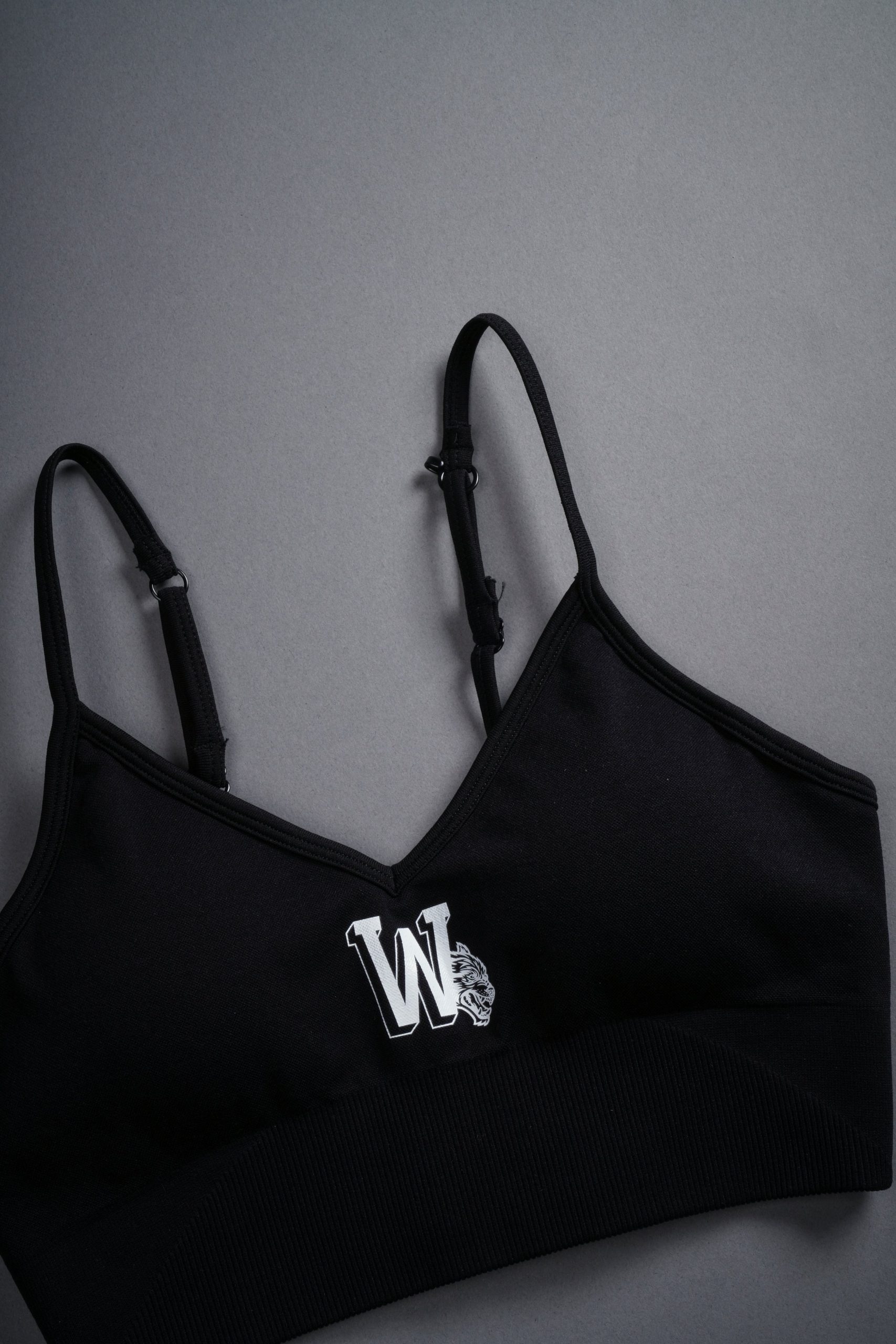 Our Stamp Everson Seamless Sports Bra in Black - Image 7