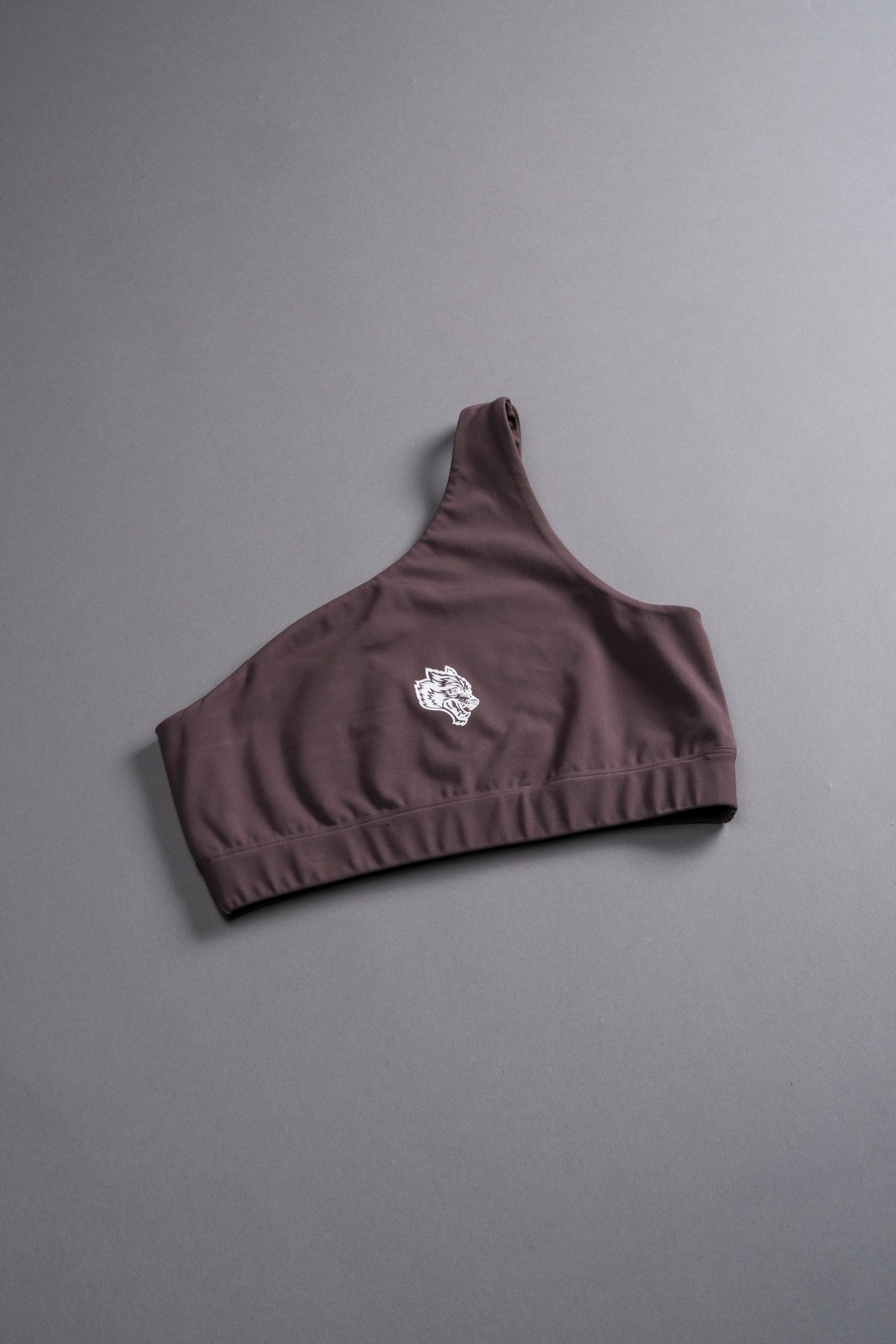 Single Wolf One Shoulder Energy Bra in Purple Night - Image 9