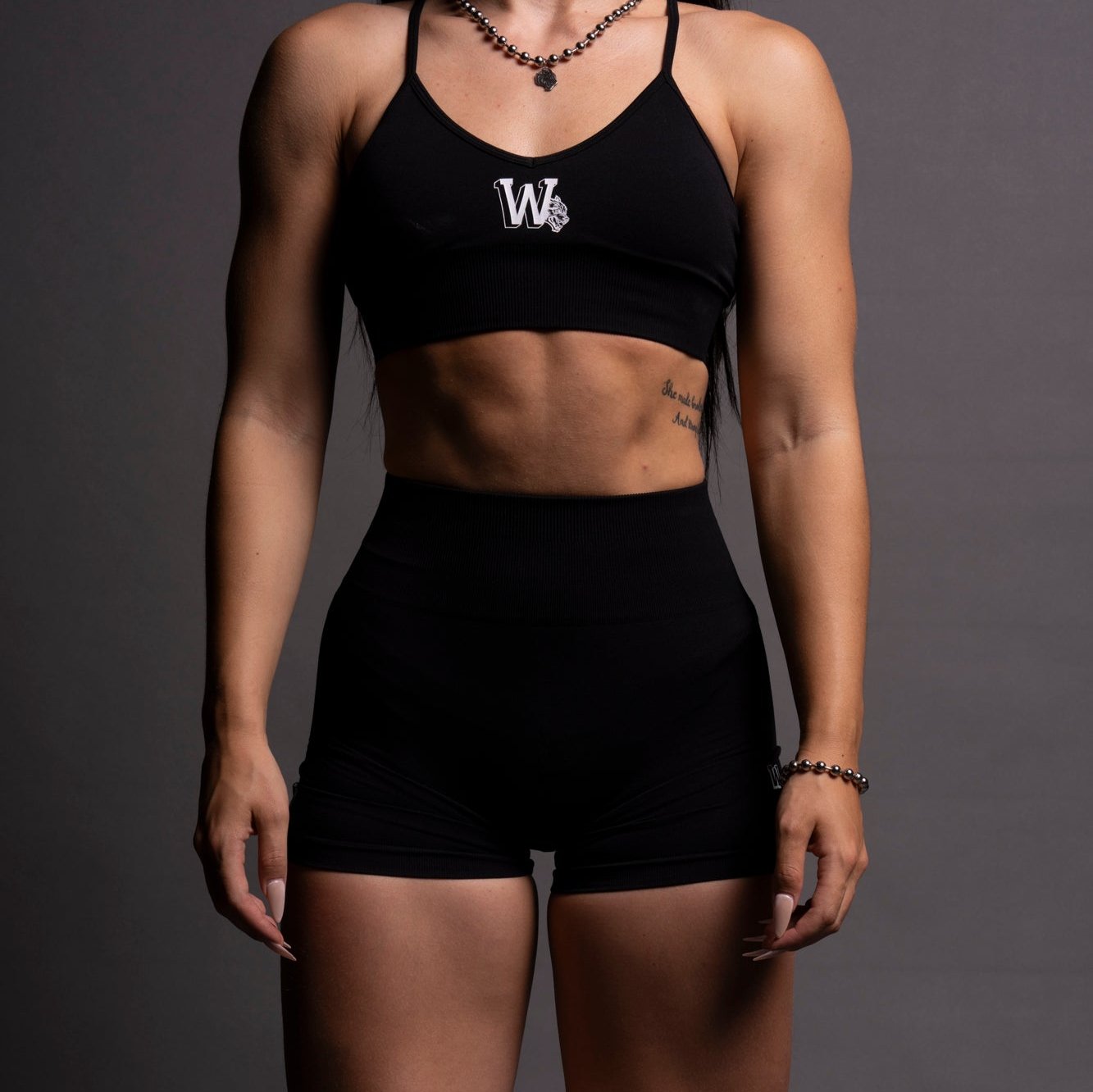 Journey Everson Seamless Training Shorts in Black - Image 11