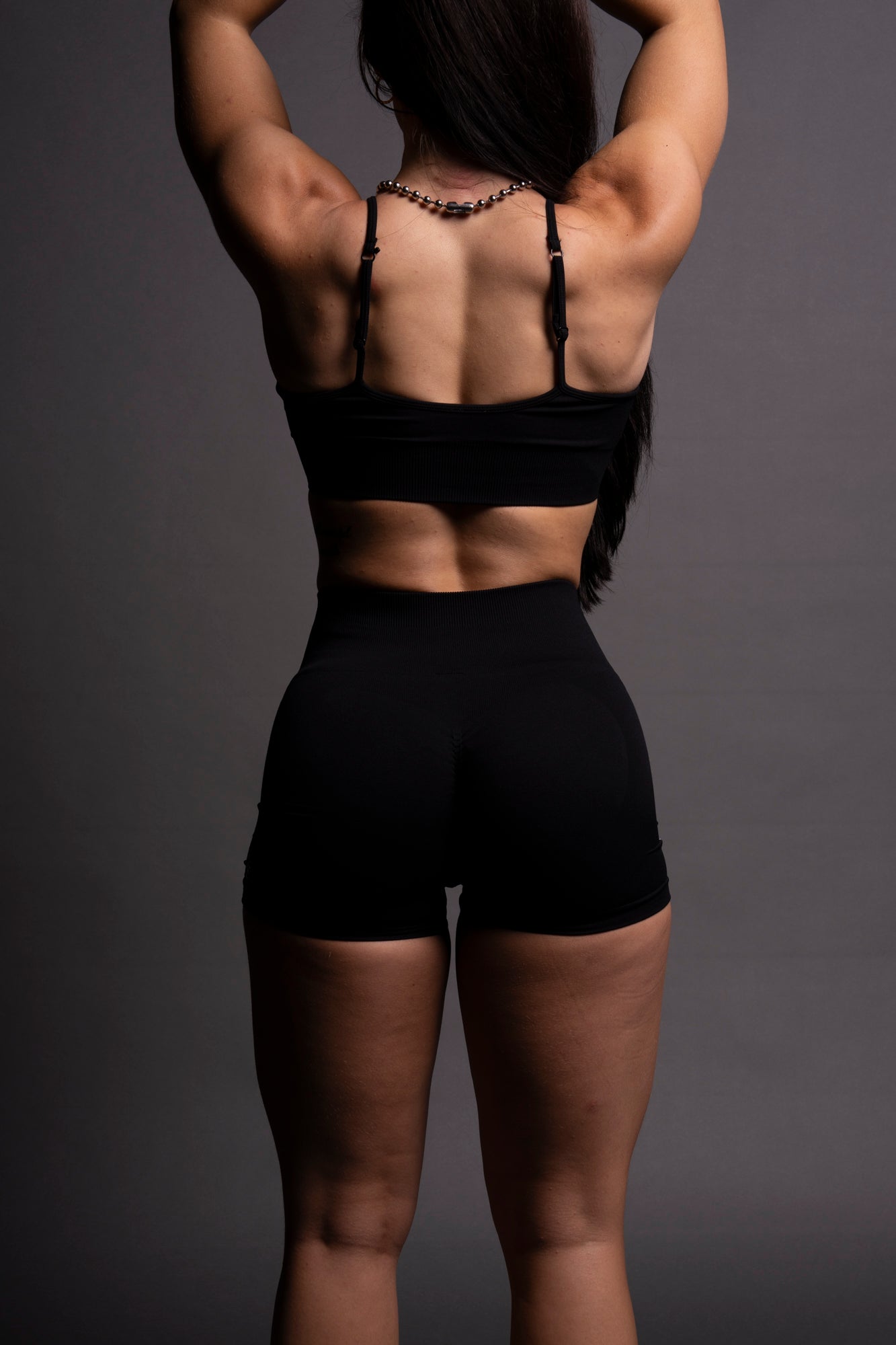 Journey Everson Seamless Training Shorts in Black - Image 14