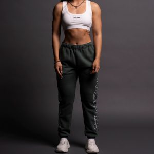 Hardcore She Post Lounge Sweats in Norse Green