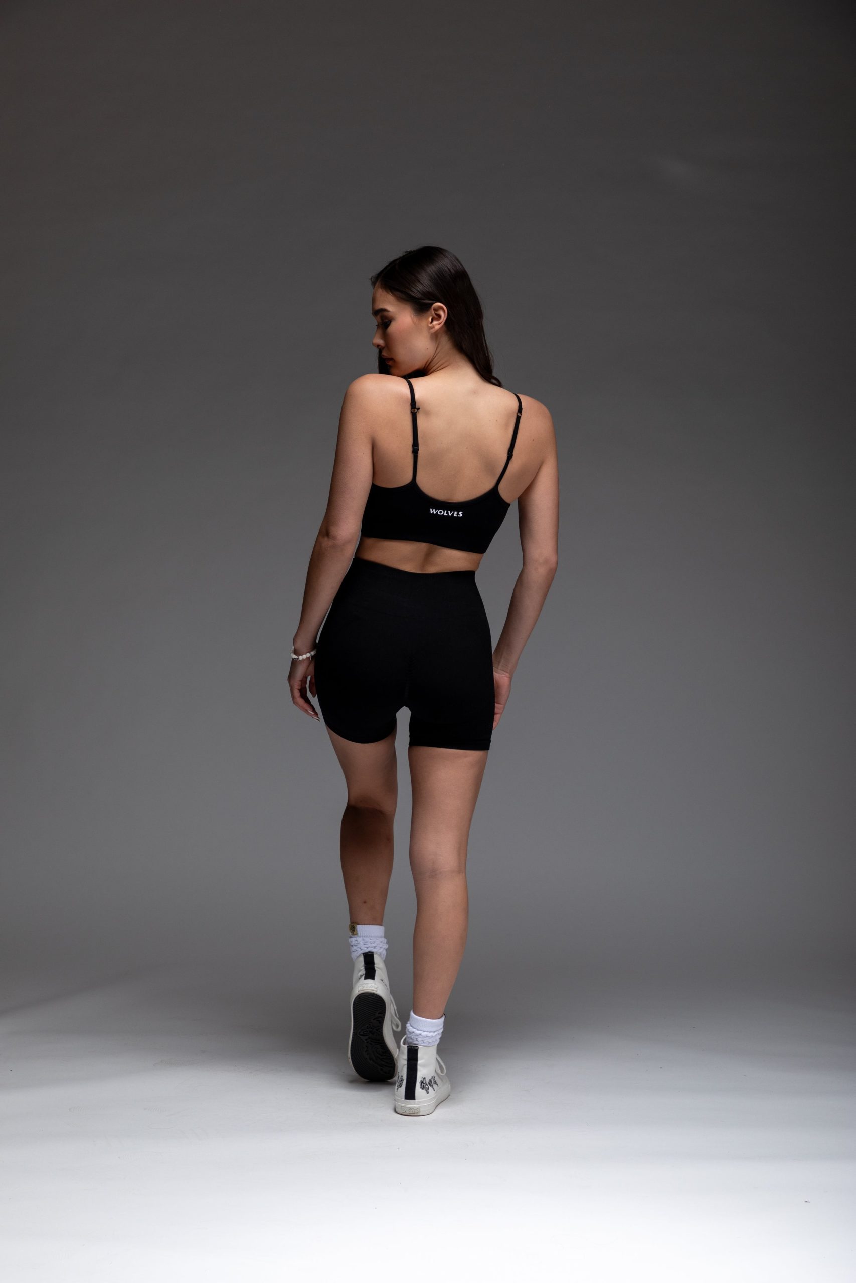 Faster Everson Seamless Sports Bra in Black - Image 6