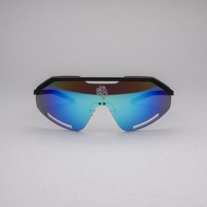 Wolf Head Speeder Glasses in Blue