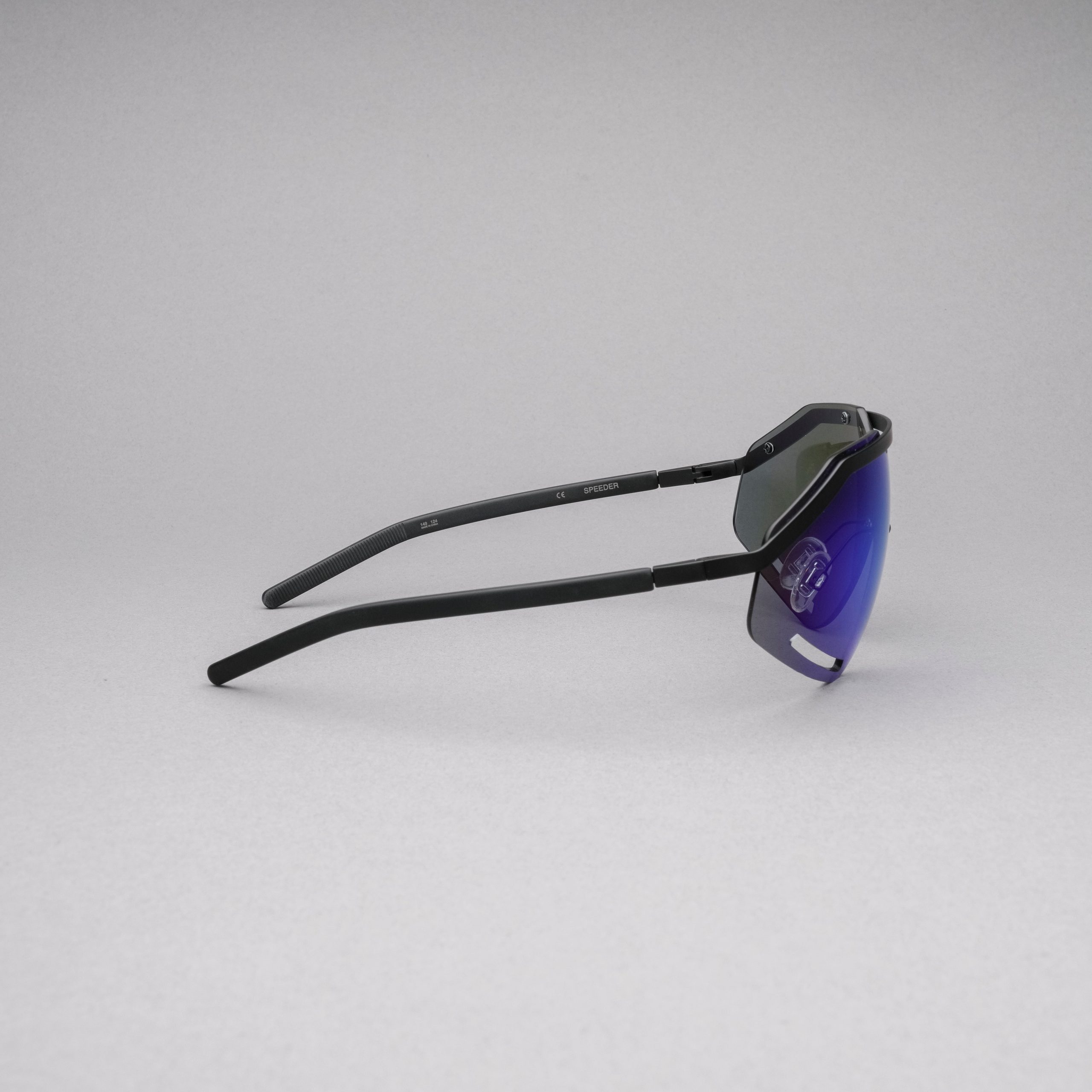 Wolf Head Speeder Glasses in Blue - Image 5