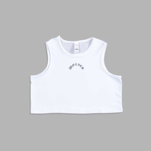 Chopper She Dry Wolf Training Tank in White