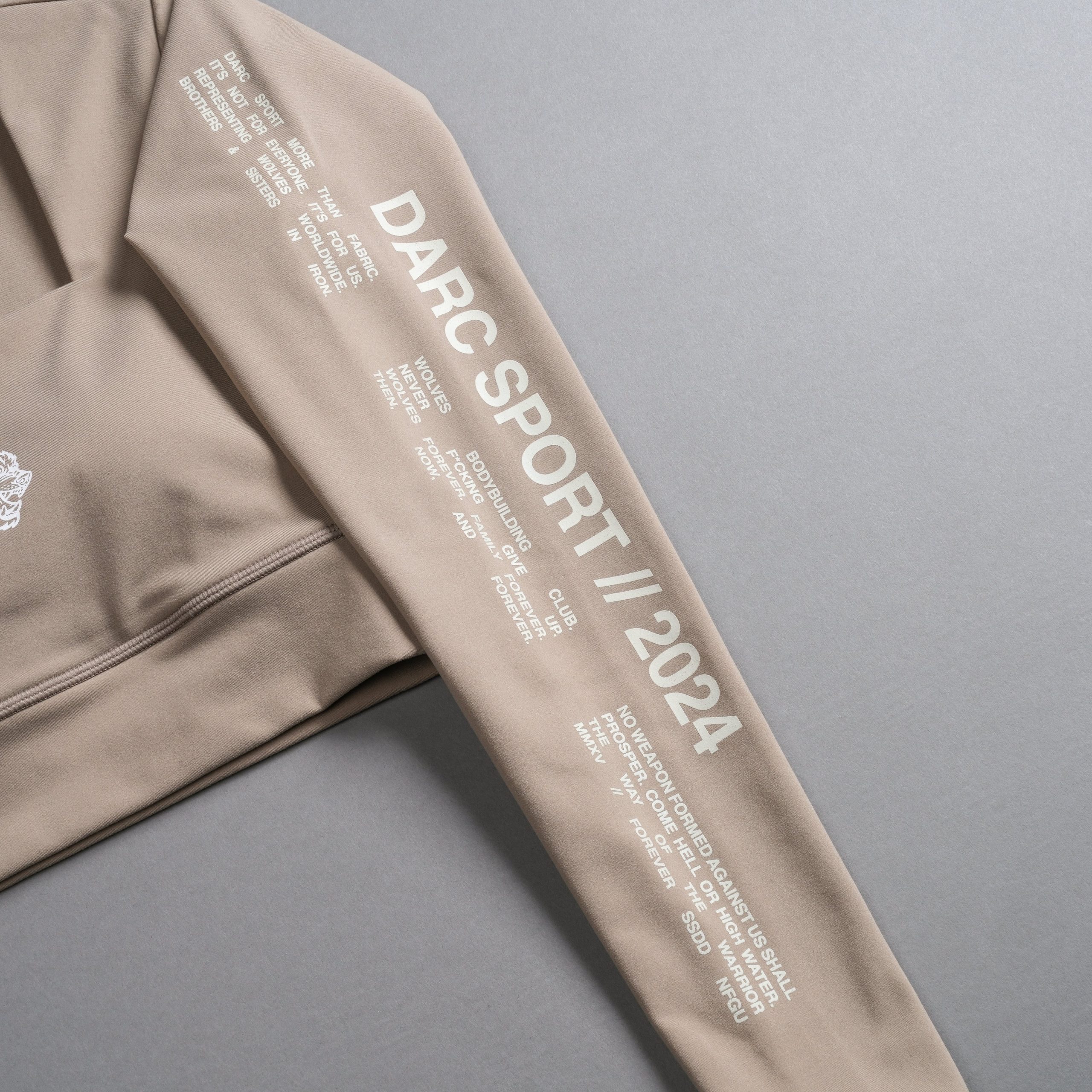 Marked L/S Jade Energy Top in Taupe - Image 9